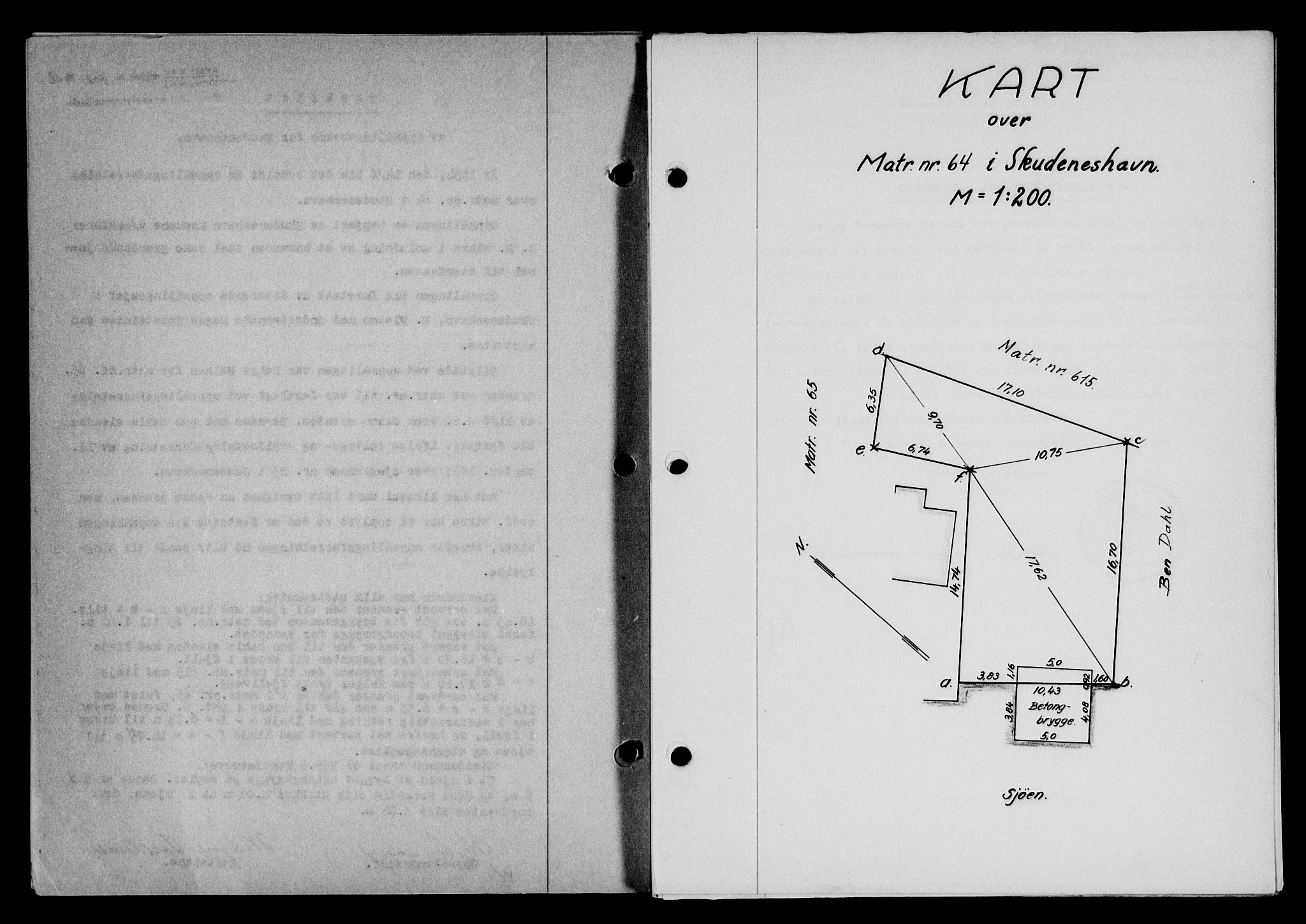 Karmsund sorenskriveri, SAST/A-100311/01/II/IIB/L0118: Mortgage book no. 98A, 1955-1956, Diary no: : 702/1956