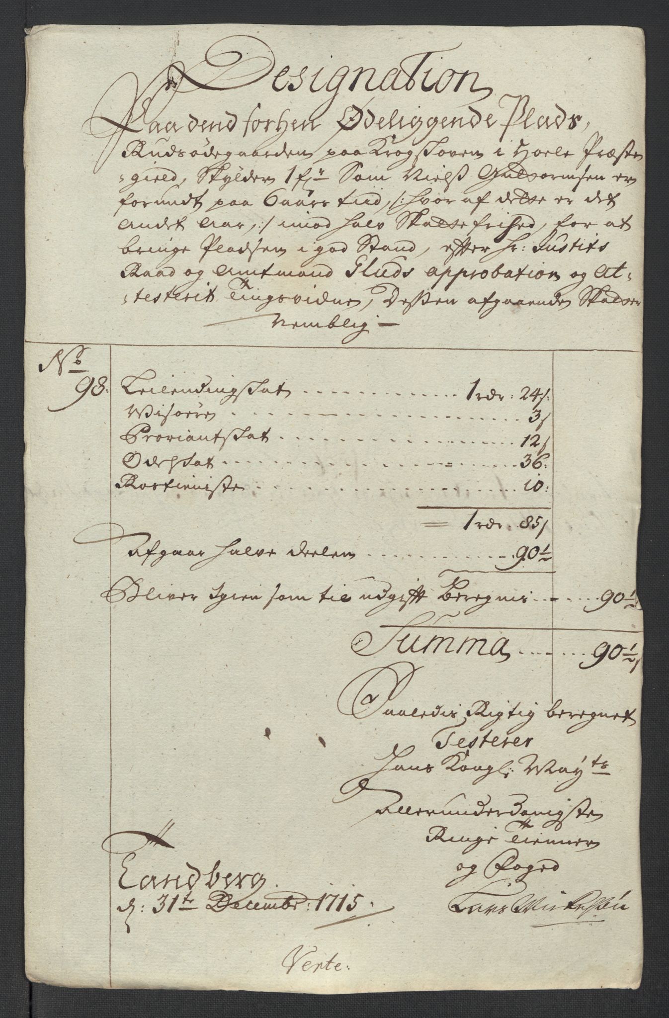 Rentekammeret inntil 1814, Reviderte regnskaper, Fogderegnskap, RA/EA-4092/R23/L1473: Fogderegnskap Ringerike og Hallingdal, 1715, p. 320