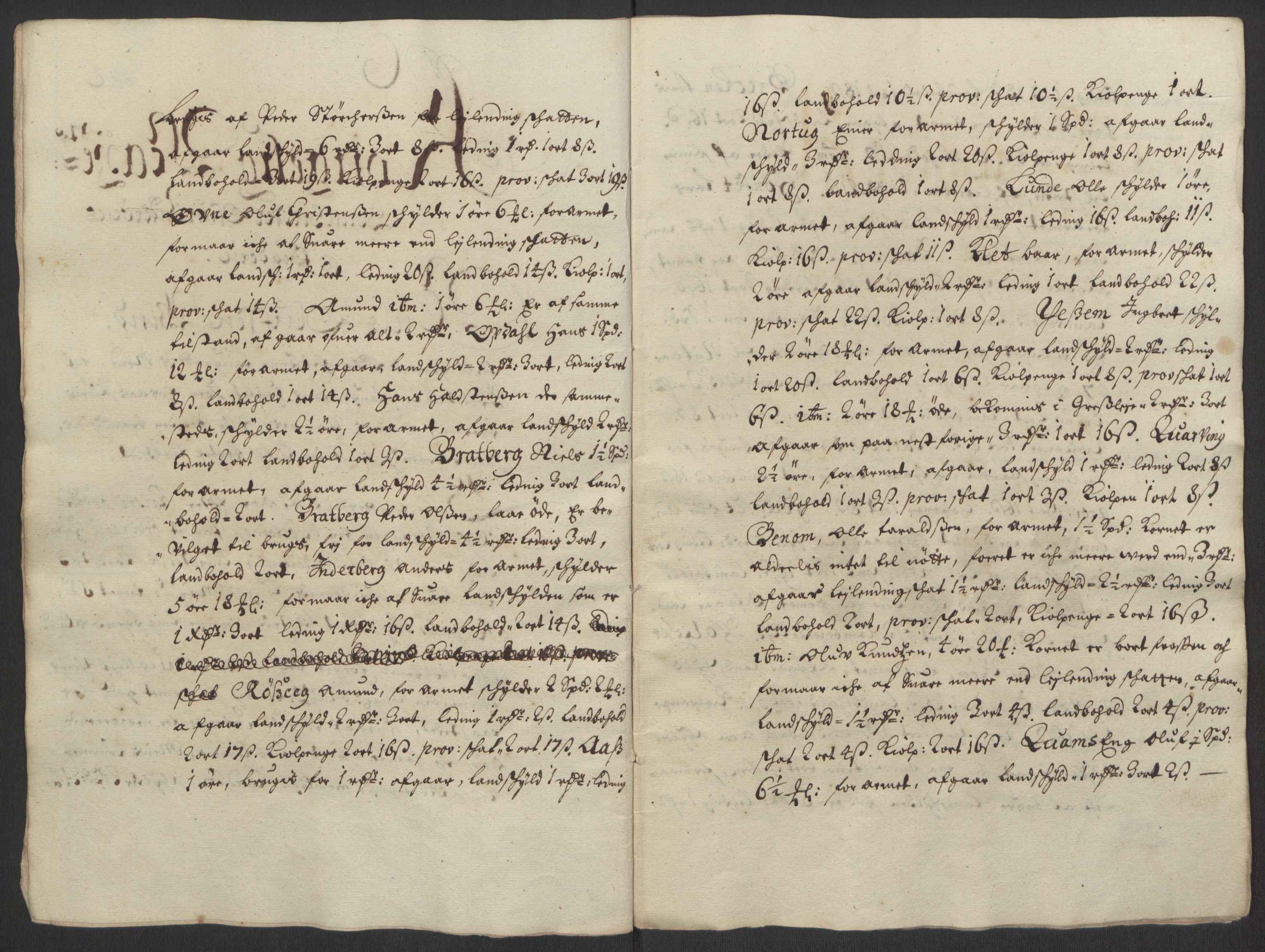 Rentekammeret inntil 1814, Reviderte regnskaper, Fogderegnskap, AV/RA-EA-4092/R63/L4309: Fogderegnskap Inderøy, 1695-1697, p. 81