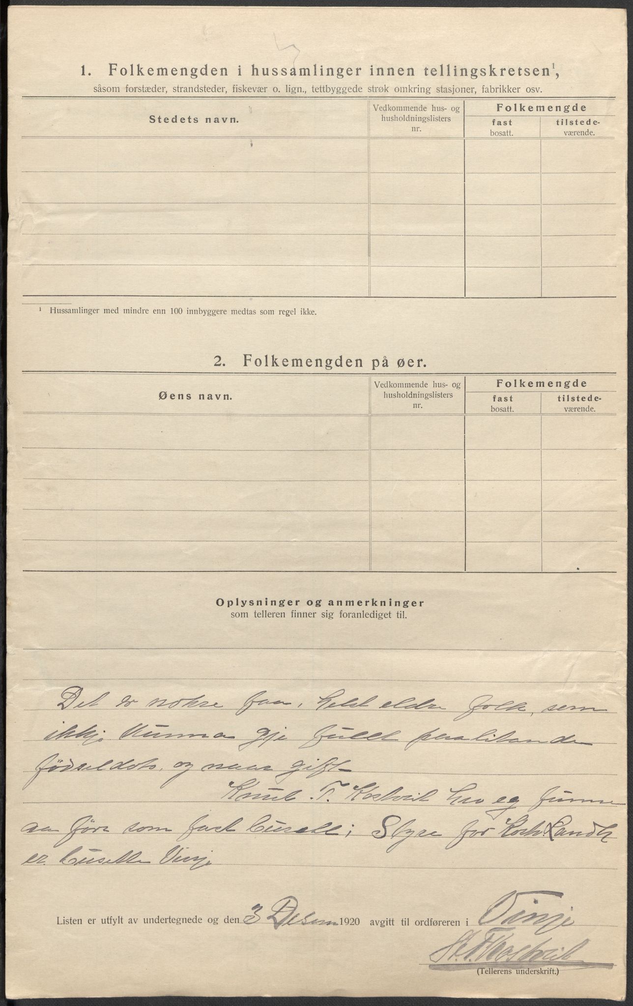 SAKO, 1920 census for Vinje, 1920, p. 30