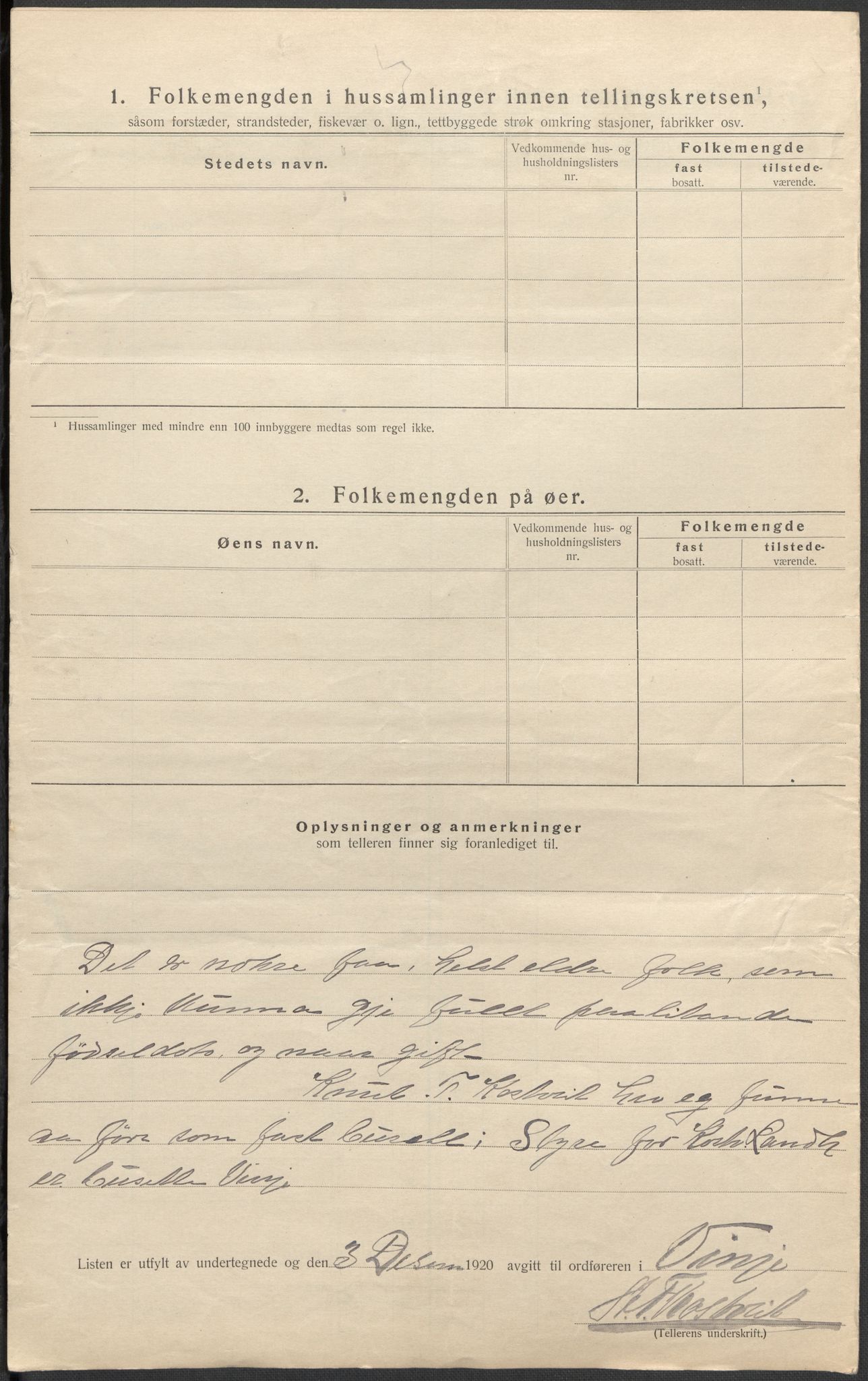 SAKO, 1920 census for Vinje, 1920, p. 30