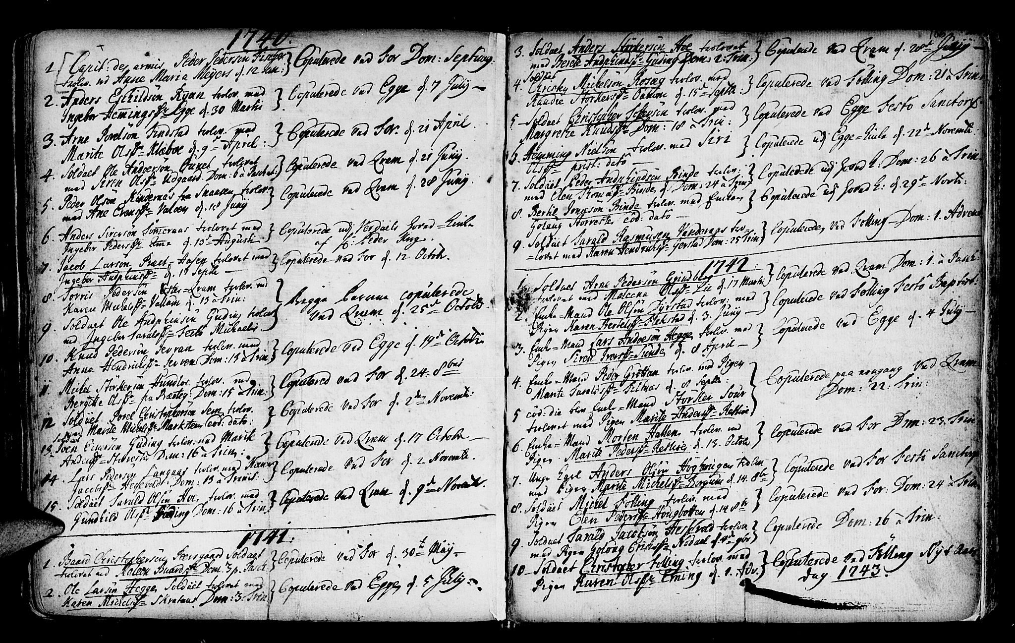 Ministerialprotokoller, klokkerbøker og fødselsregistre - Nord-Trøndelag, SAT/A-1458/746/L0439: Parish register (official) no. 746A01, 1688-1759, p. 106
