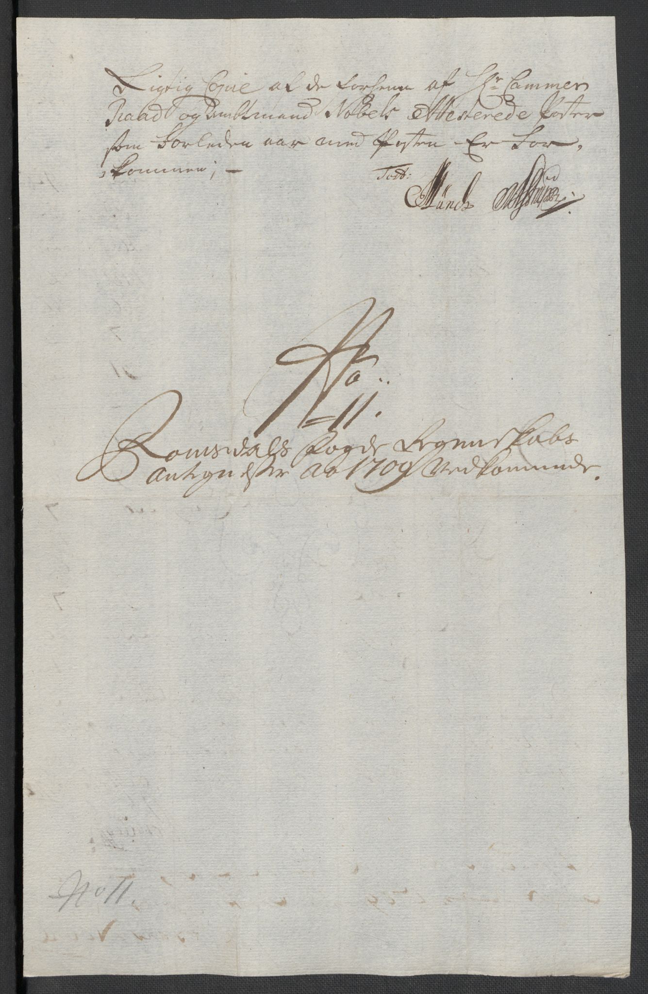 Rentekammeret inntil 1814, Reviderte regnskaper, Fogderegnskap, AV/RA-EA-4092/R55/L3659: Fogderegnskap Romsdal, 1709-1710, p. 234