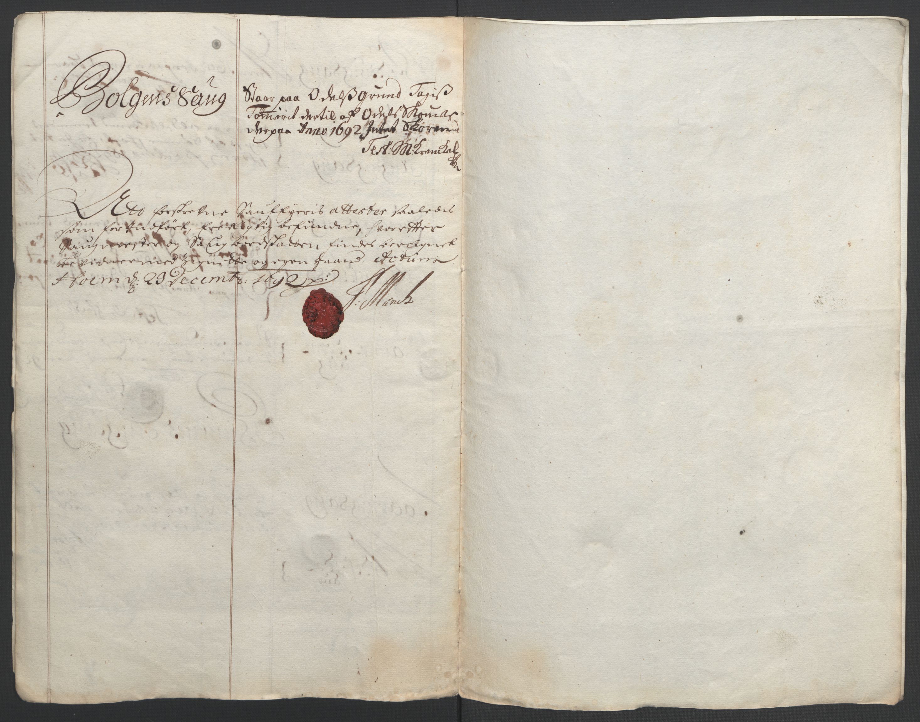 Rentekammeret inntil 1814, Reviderte regnskaper, Fogderegnskap, RA/EA-4092/R56/L3735: Fogderegnskap Nordmøre, 1692-1693, p. 74