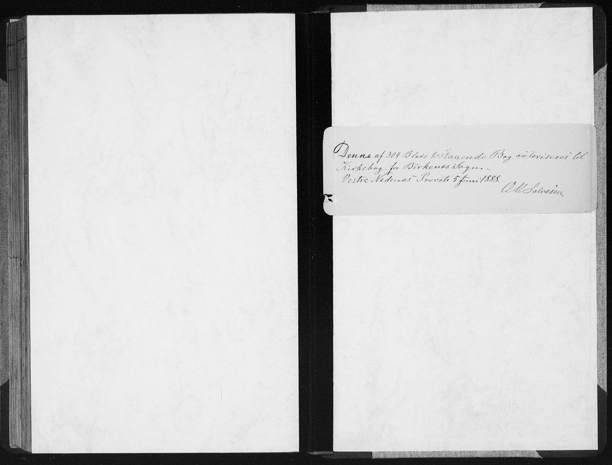 Birkenes sokneprestkontor, SAK/1111-0004/F/Fa/L0005: Parish register (official) no. A 5, 1887-1907