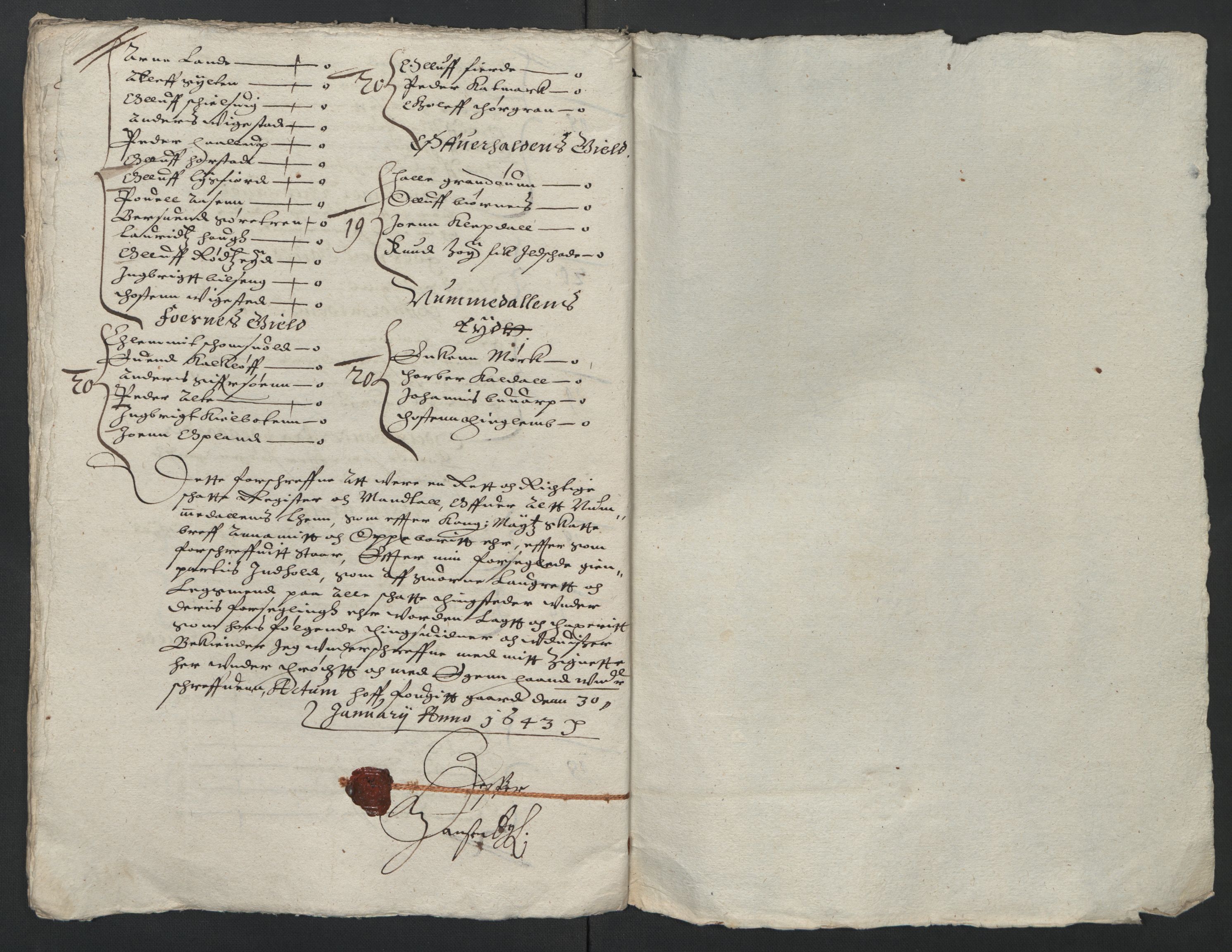 Rentekammeret inntil 1814, Reviderte regnskaper, Lensregnskaper, AV/RA-EA-5023/R/Rb/Rbw/L0075: Trondheim len, 1640-1643