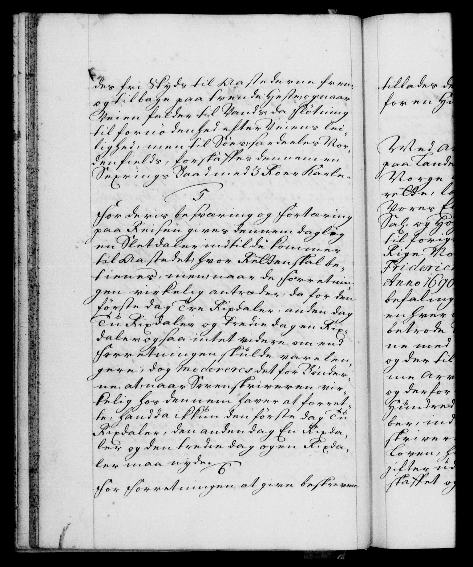 Danske Kanselli 1572-1799, AV/RA-EA-3023/F/Fc/Fca/Fcaa/L0020: Norske registre, 1708-1711, p. 24b