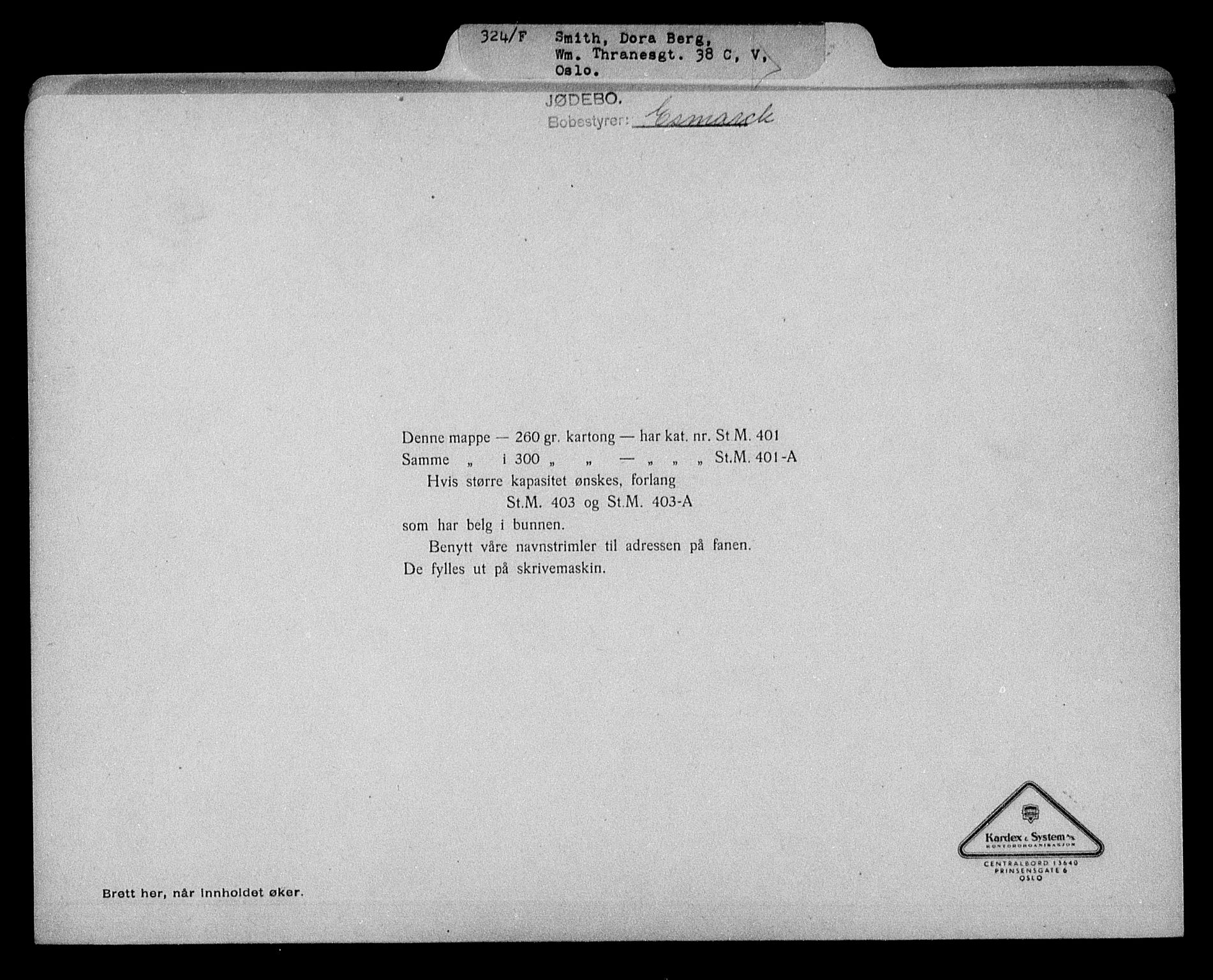 Justisdepartementet, Tilbakeføringskontoret for inndratte formuer, AV/RA-S-1564/H/Hc/Hcc/L0981: --, 1945-1947, p. 644