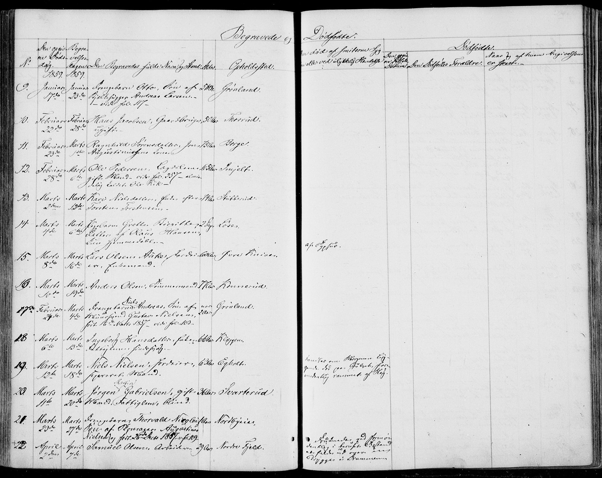 Skoger kirkebøker, SAKO/A-59/F/Fa/L0003: Parish register (official) no. I 3, 1842-1861