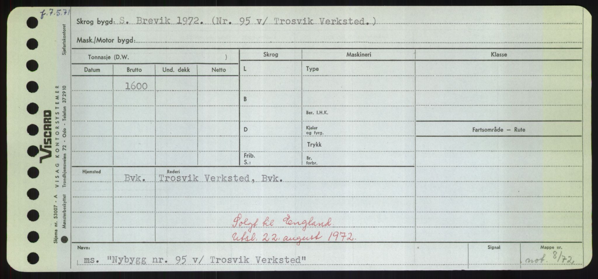 Sjøfartsdirektoratet med forløpere, Skipsmålingen, RA/S-1627/H/Hd/L0027: Fartøy, Norhop-Nør, p. 397