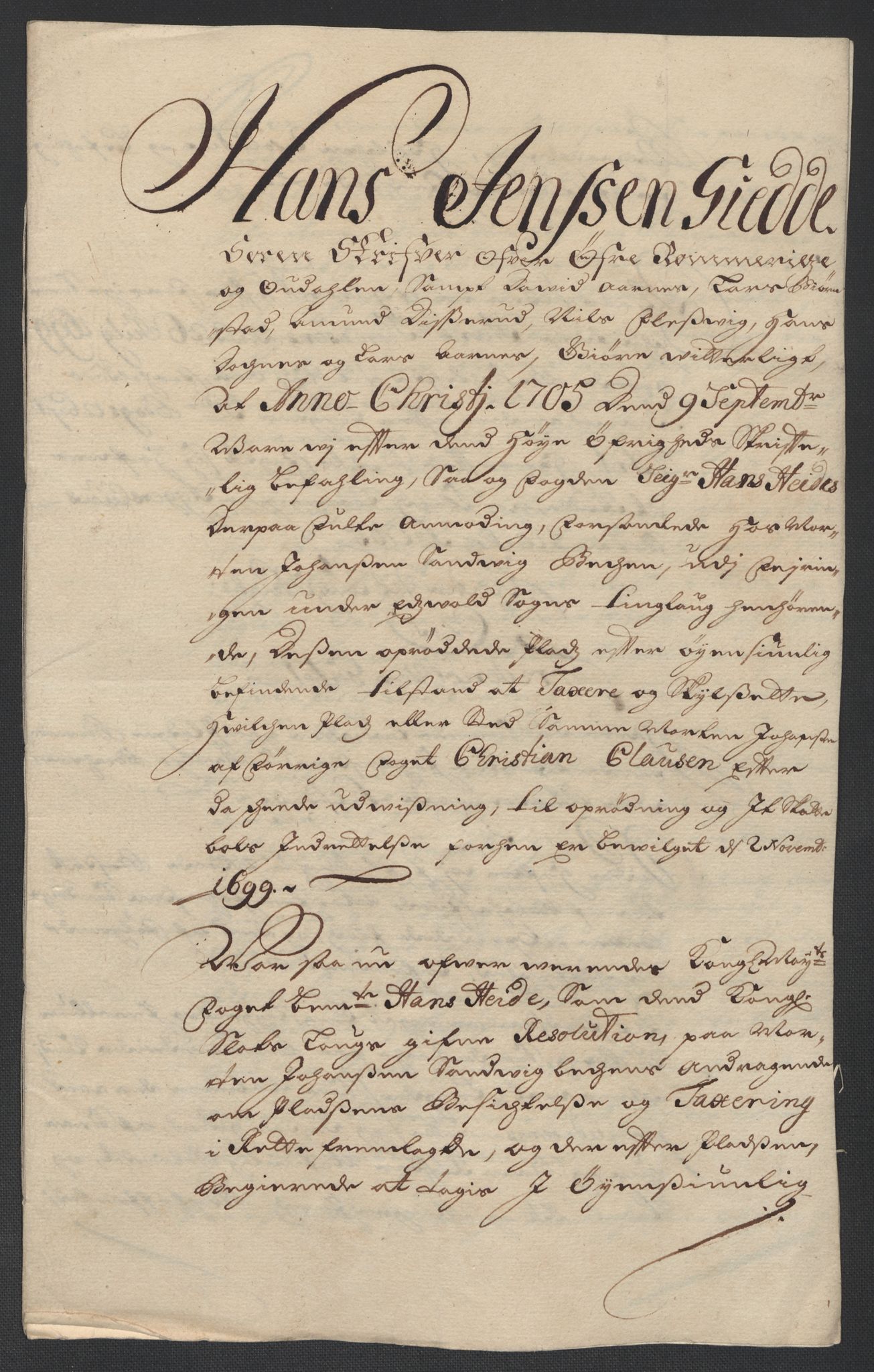 Rentekammeret inntil 1814, Reviderte regnskaper, Fogderegnskap, AV/RA-EA-4092/R12/L0717: Fogderegnskap Øvre Romerike, 1704-1705, p. 260