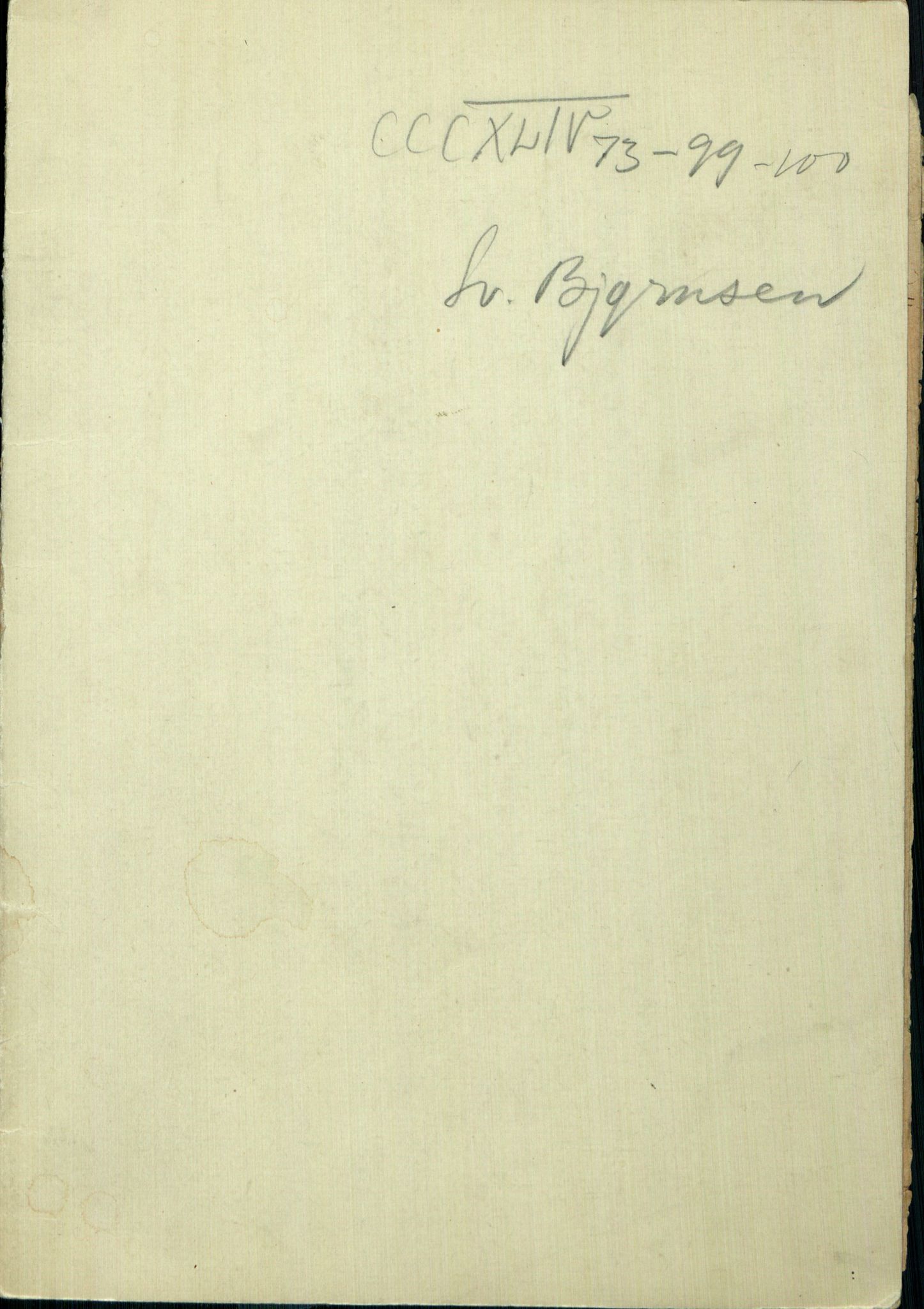 Rikard Berge, TEMU/TGM-A-1003/F/L0009/0004: 341-356 / 344 Innsendt tl Berge frå ymse kantar, 1886-1918
