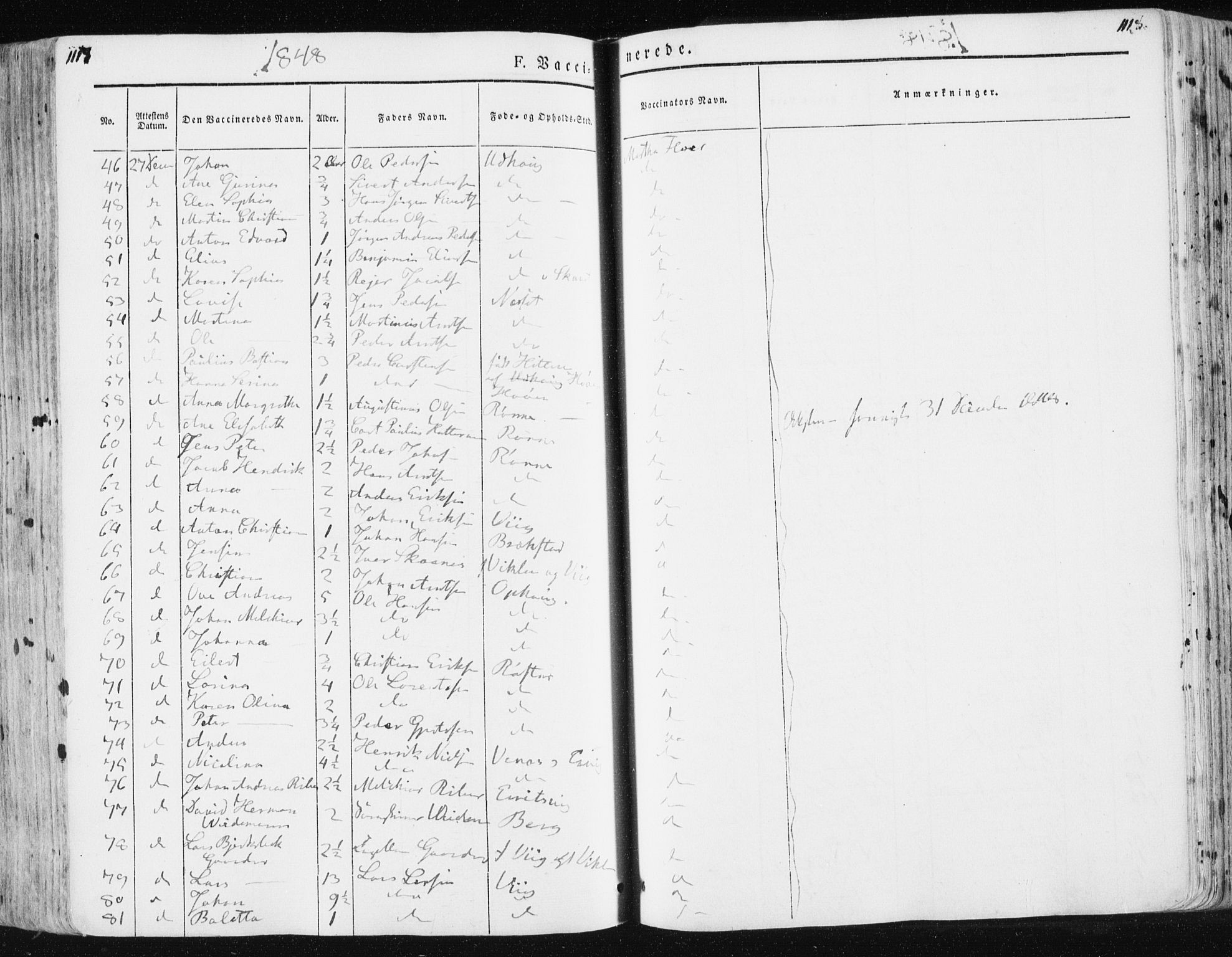 Ministerialprotokoller, klokkerbøker og fødselsregistre - Sør-Trøndelag, SAT/A-1456/659/L0736: Parish register (official) no. 659A06, 1842-1856, p. 1117-1118