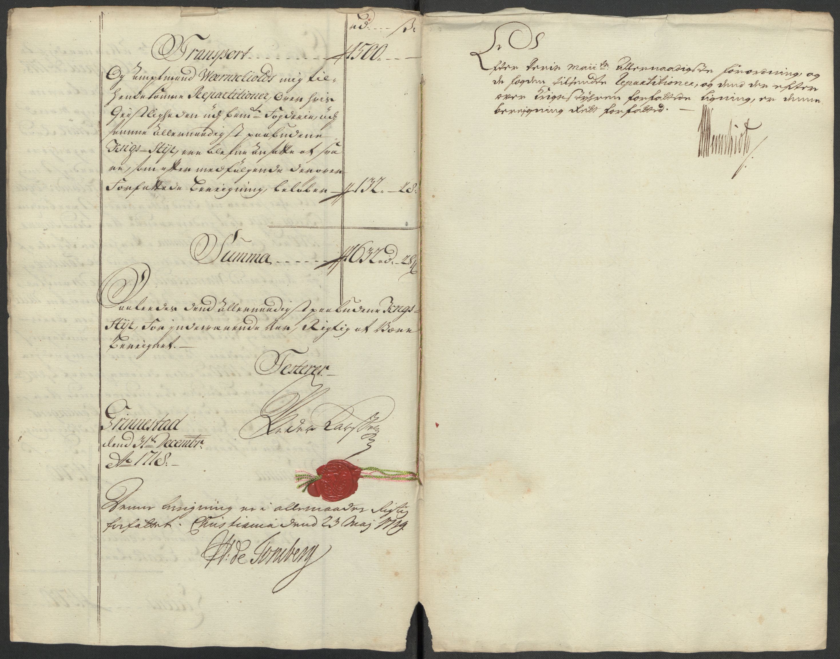 Rentekammeret inntil 1814, Reviderte regnskaper, Fogderegnskap, AV/RA-EA-4092/R07/L0315: Fogderegnskap Rakkestad, Heggen og Frøland, 1718, p. 96