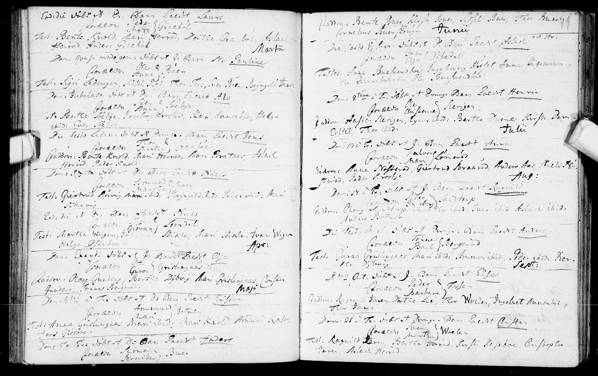 Aremark prestekontor Kirkebøker, SAO/A-10899/F/Fb/L0002: Parish register (official) no.  II 2, 1745-1795, p. 79