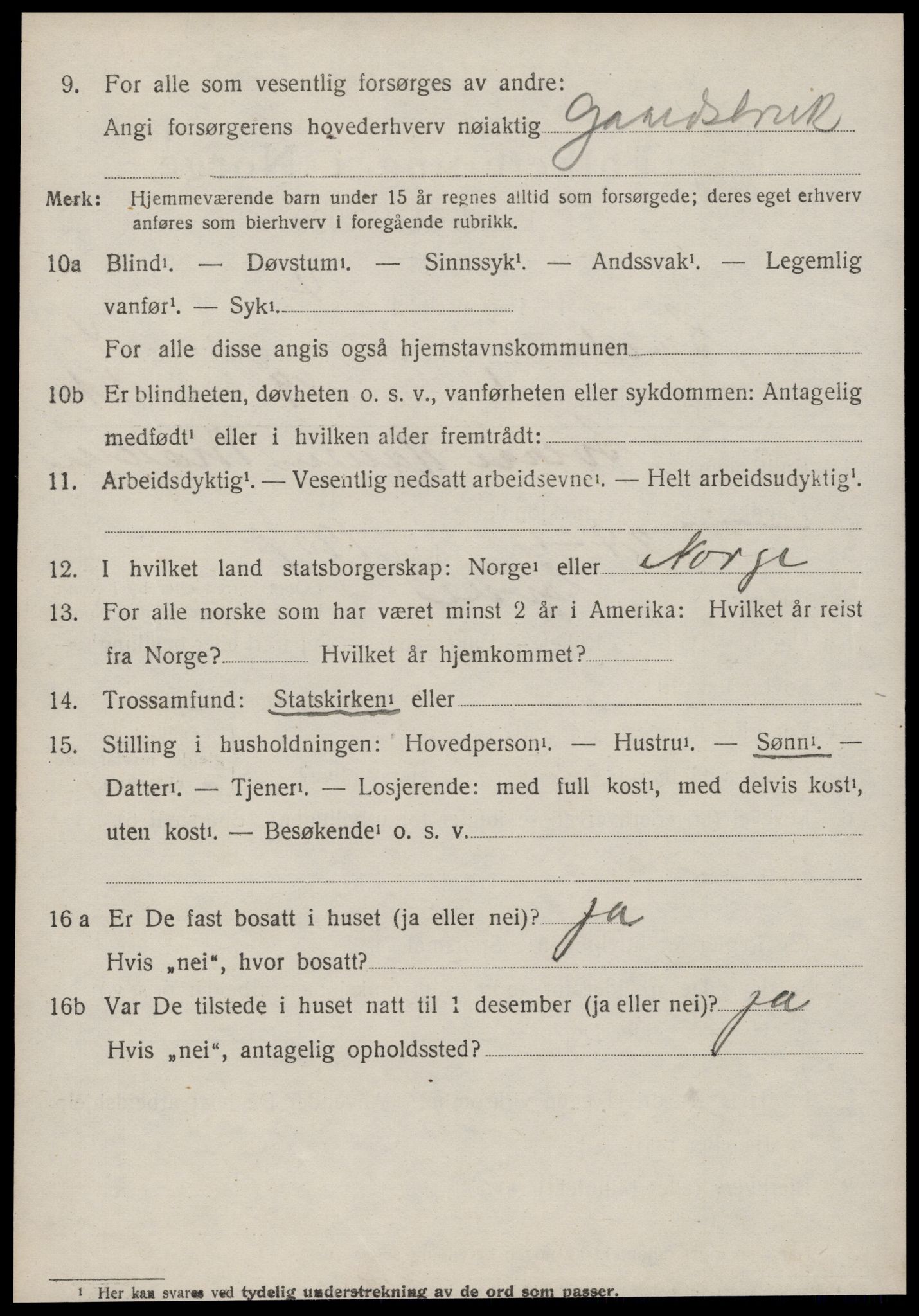 SAT, 1920 census for Syvde, 1920, p. 1349