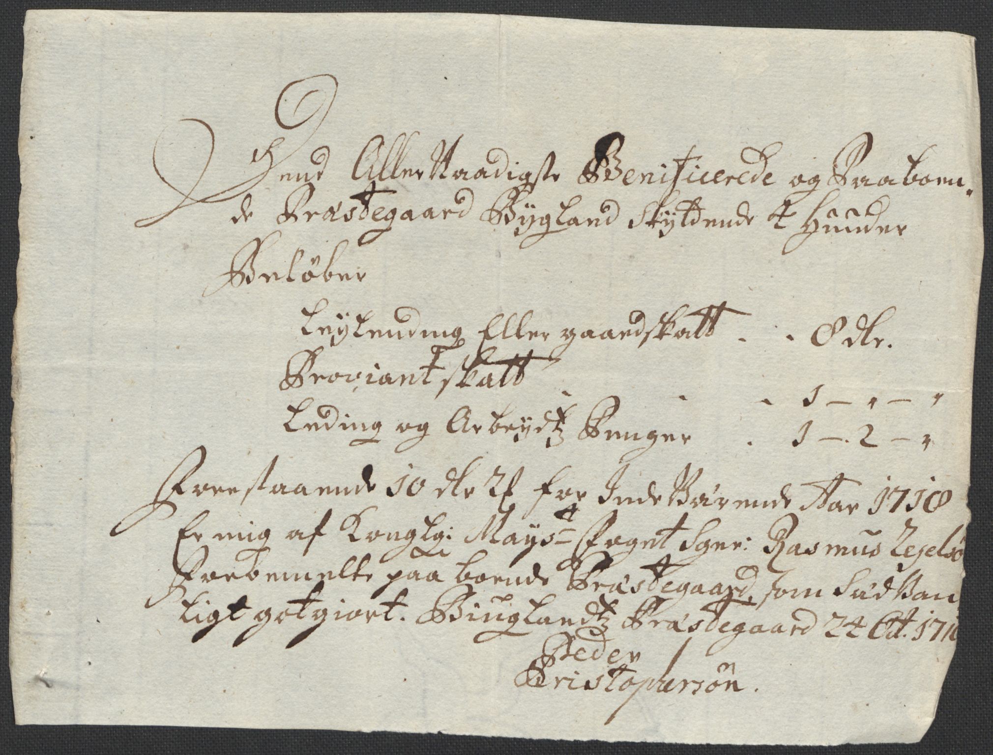 Rentekammeret inntil 1814, Reviderte regnskaper, Fogderegnskap, AV/RA-EA-4092/R40/L2453: Fogderegnskap Råbyggelag, 1718-1719, p. 113