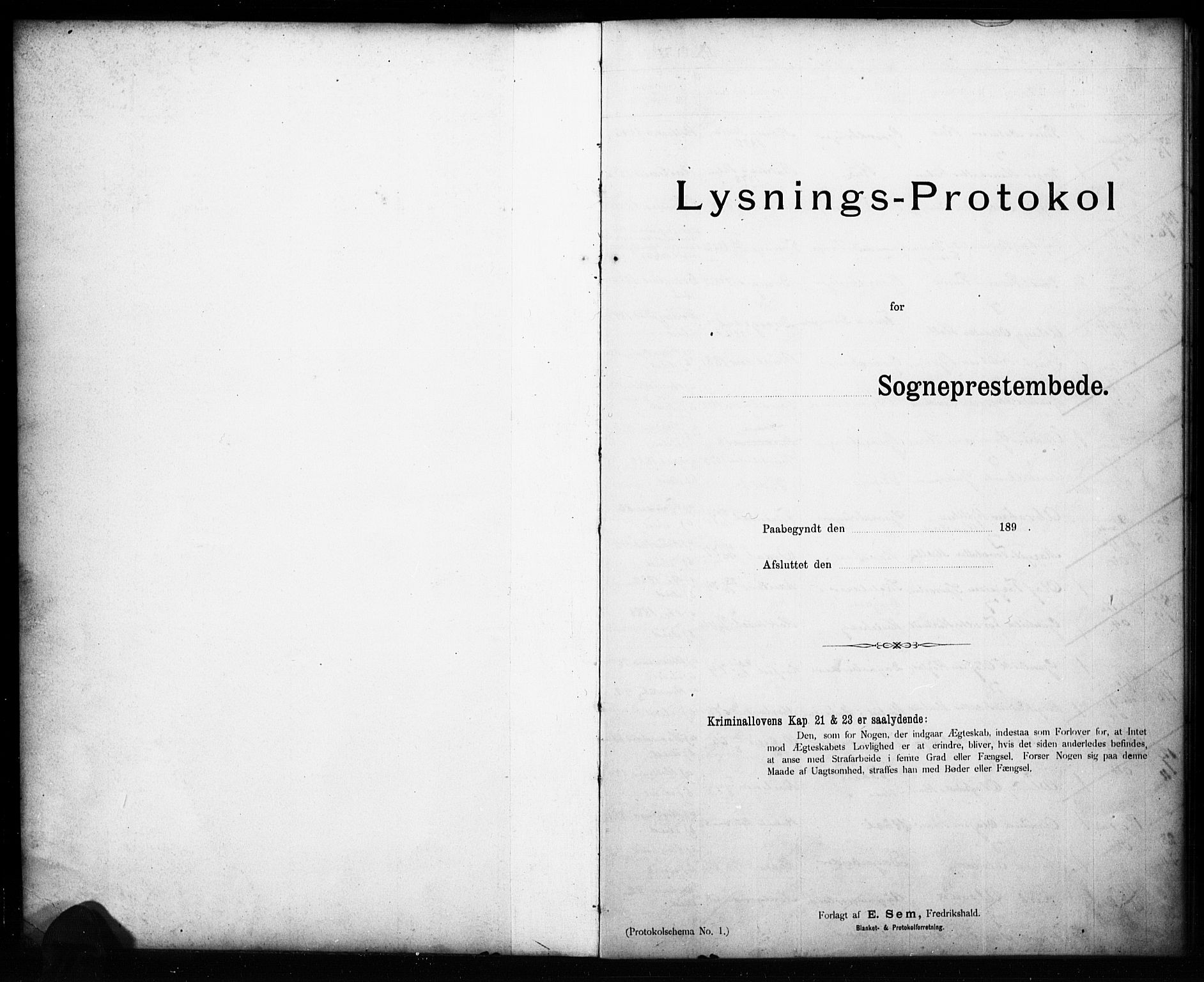 Kviteseid kirkebøker, SAKO/A-276/H/Ha/L0001: Banns register no. 1, 1904-1919
