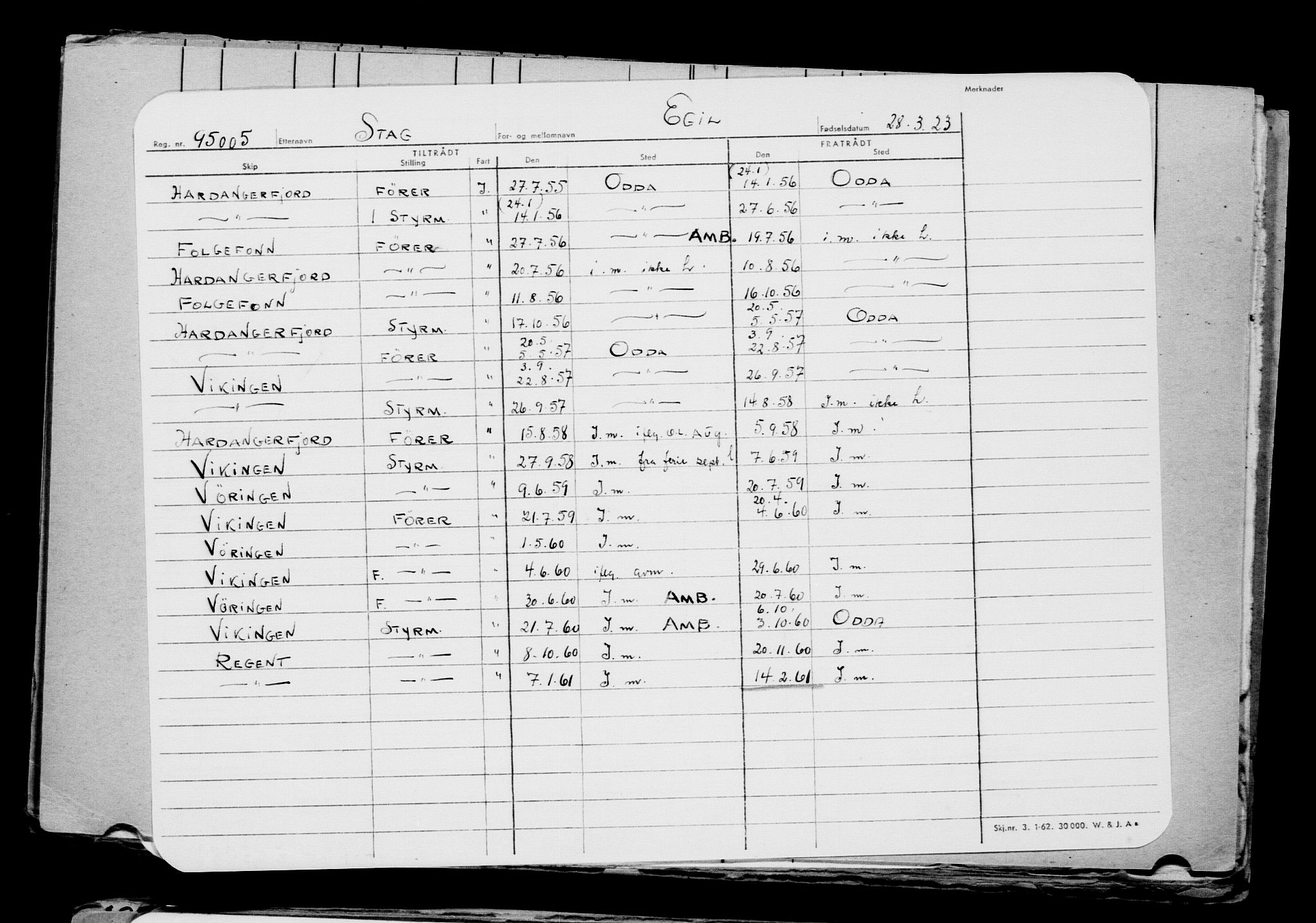 Direktoratet for sjømenn, AV/RA-S-3545/G/Gb/L0217: Hovedkort, 1923, p. 209