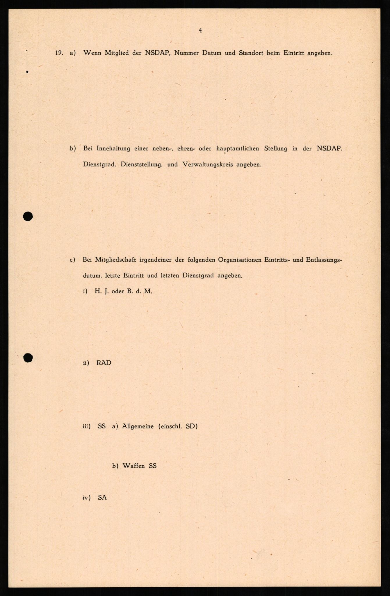 Forsvaret, Forsvarets overkommando II, AV/RA-RAFA-3915/D/Db/L0021: CI Questionaires. Tyske okkupasjonsstyrker i Norge. Tyskere., 1945-1946, p. 261