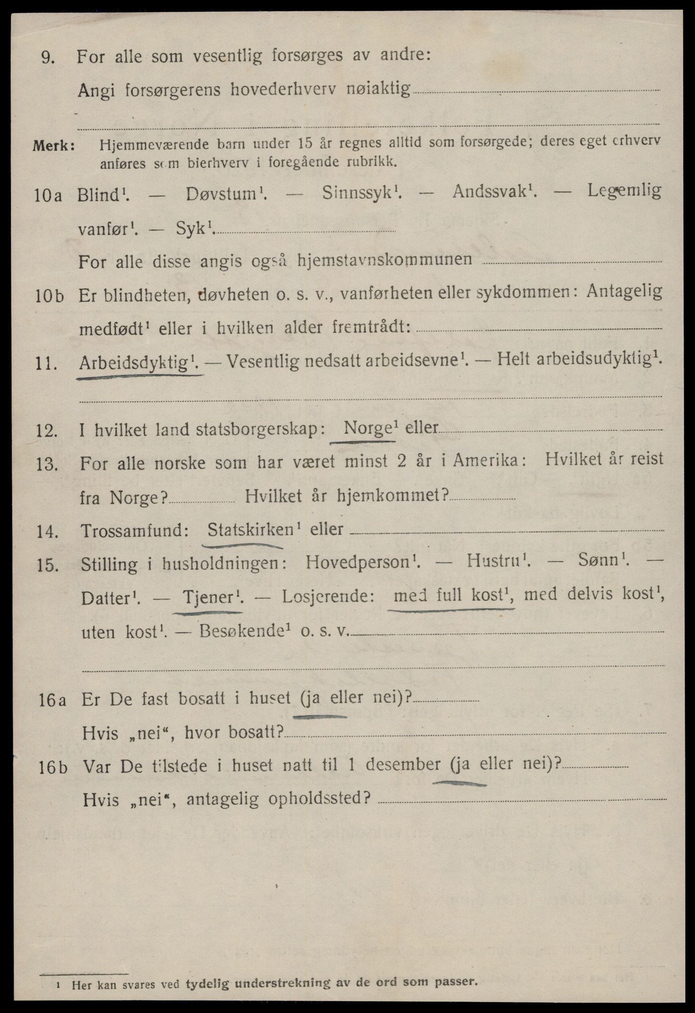 SAT, 1920 census for Ålesund, 1920, p. 10879