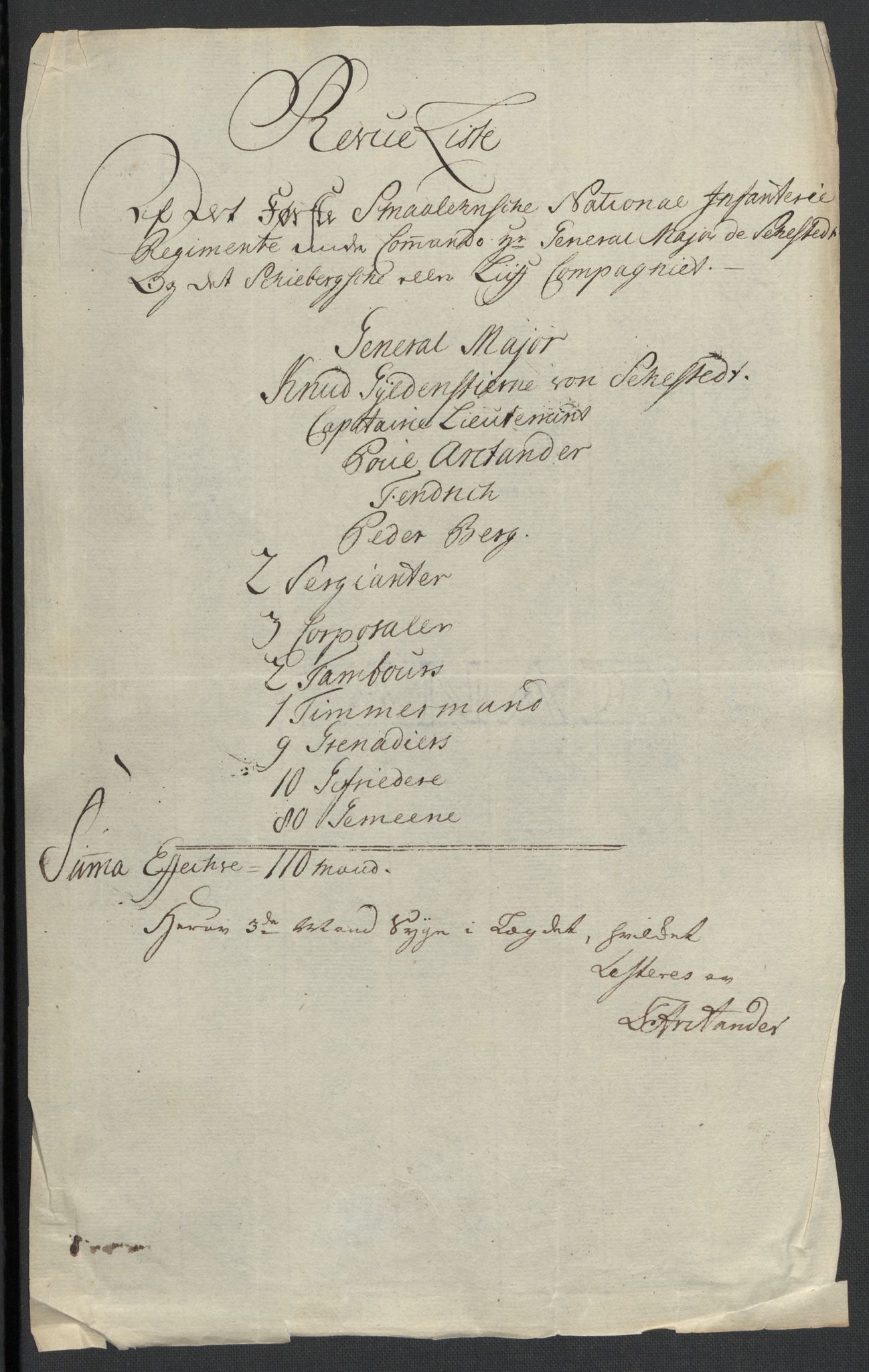 Kommanderende general (KG I) med Det norske krigsdirektorium, AV/RA-EA-5419/E/Ea/L0495: 1. Smålenske regiment, 1732-1763, p. 617