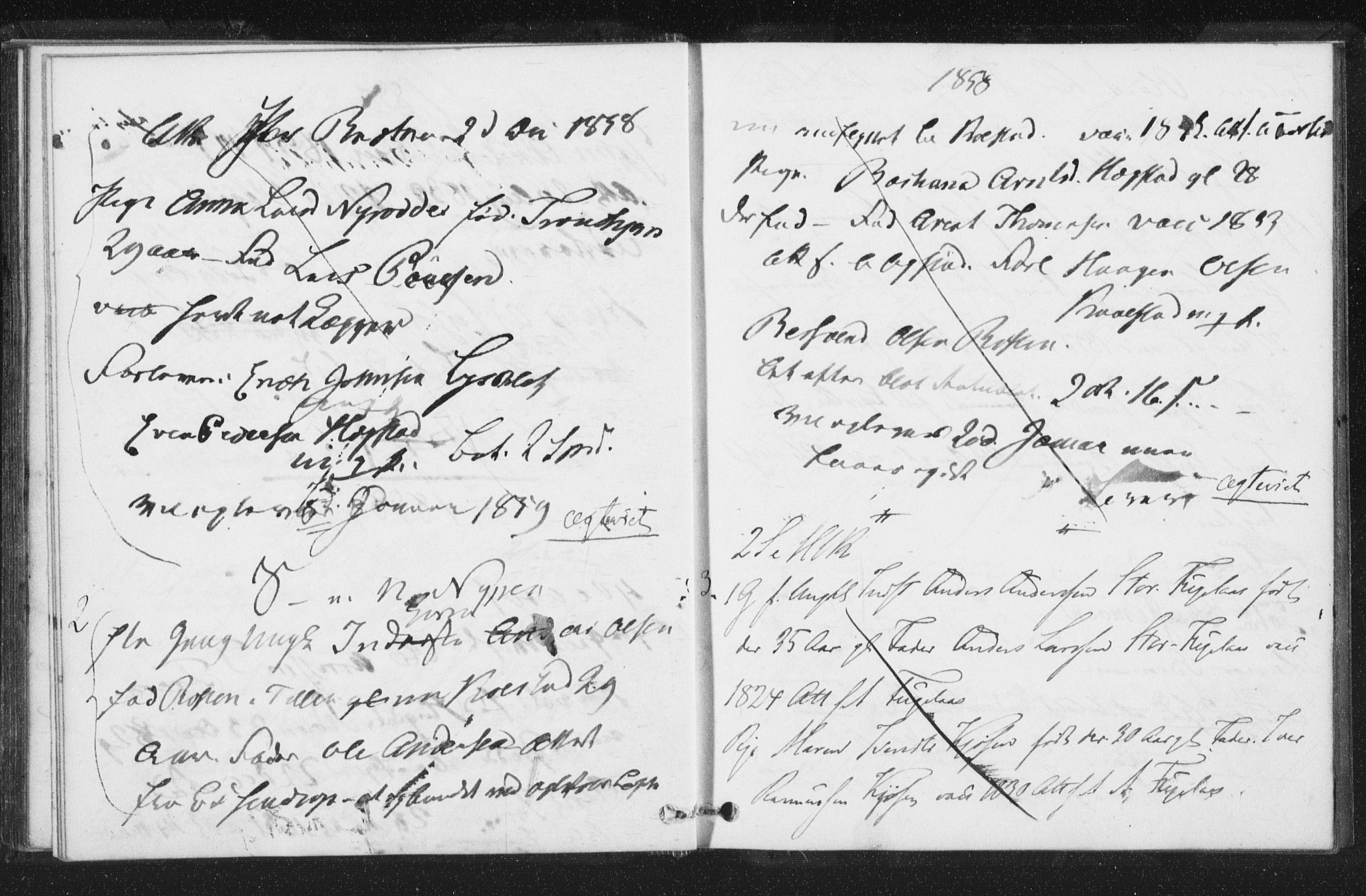 Melhus sokneprestkontor, AV/SAT-A-1141/1/I/I1/I1f/L0009: Banns register no. 691.I.1F9, 1850-1866