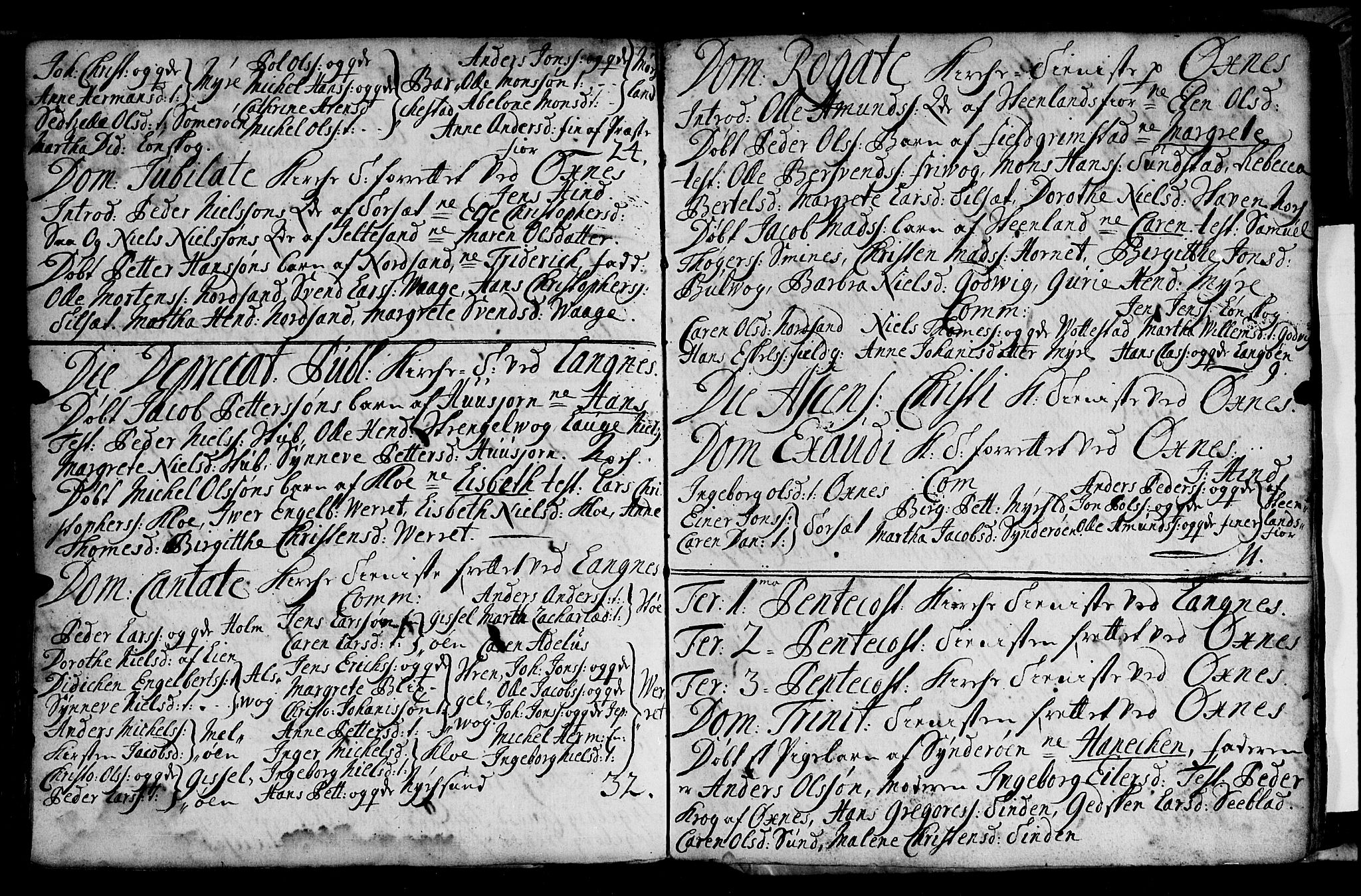 Ministerialprotokoller, klokkerbøker og fødselsregistre - Nordland, AV/SAT-A-1459/893/L1328: Parish register (official) no. 893A01, 1718-1749