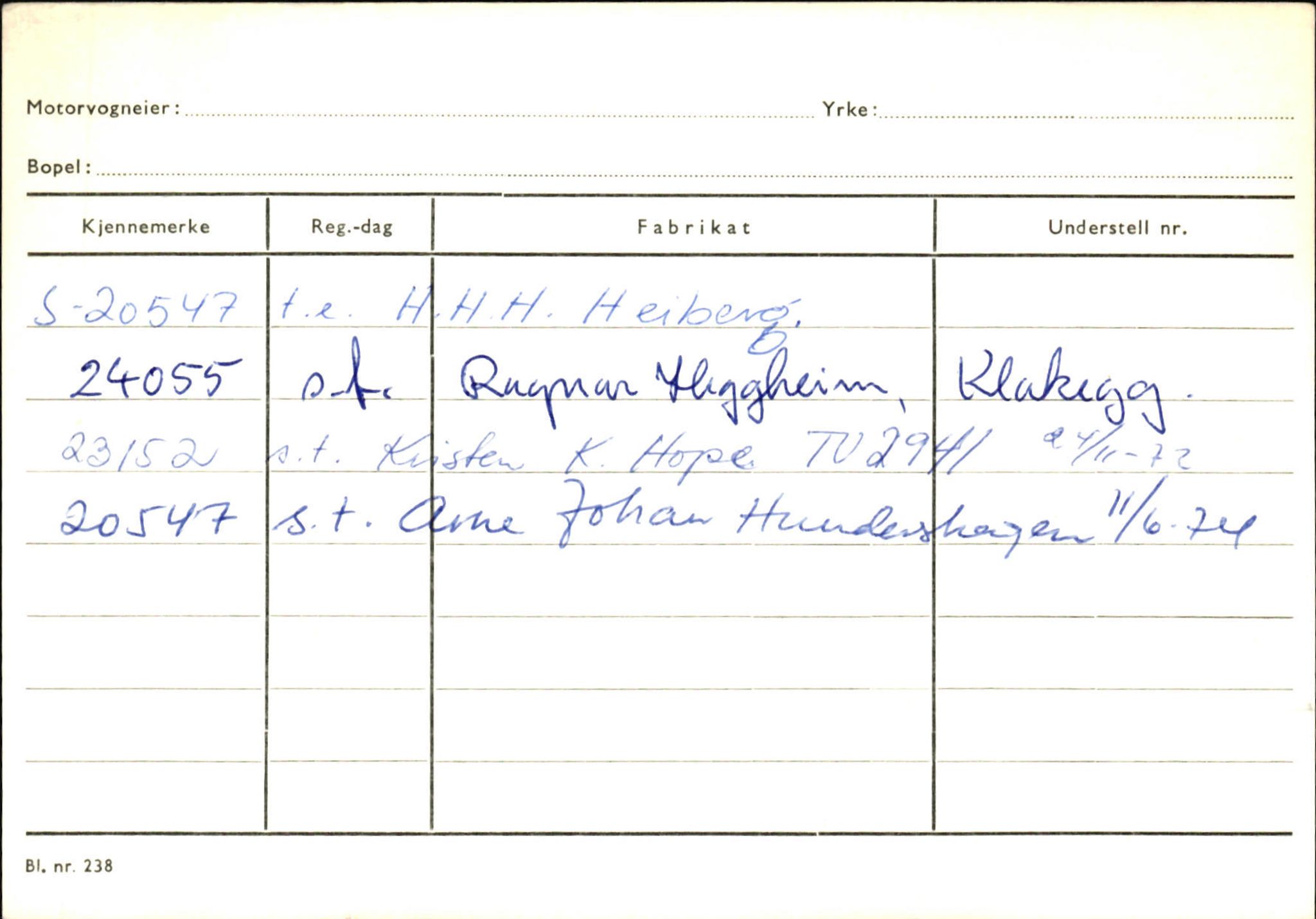 Statens vegvesen, Sogn og Fjordane vegkontor, AV/SAB-A-5301/4/F/L0124: Eigarregister Sogndal A-U, 1945-1975, p. 2012