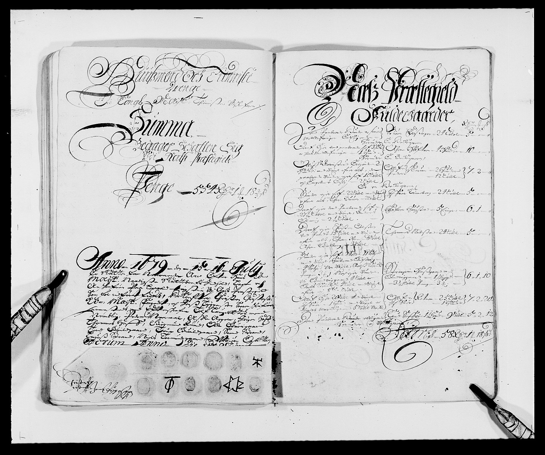 Rentekammeret inntil 1814, Reviderte regnskaper, Fogderegnskap, AV/RA-EA-4092/R21/L1443: Fogderegnskap Ringerike og Hallingdal, 1678-1680, p. 273