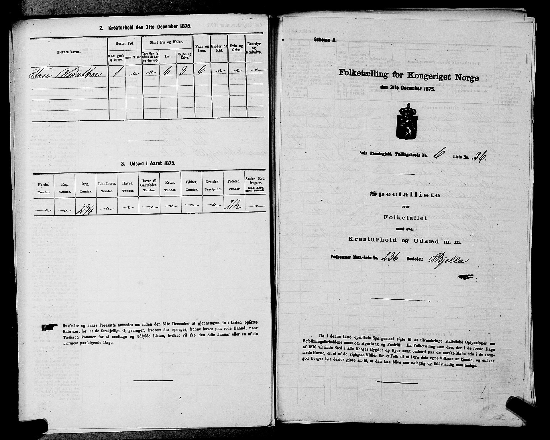 SAKO, 1875 census for 0619P Ål, 1875, p. 790