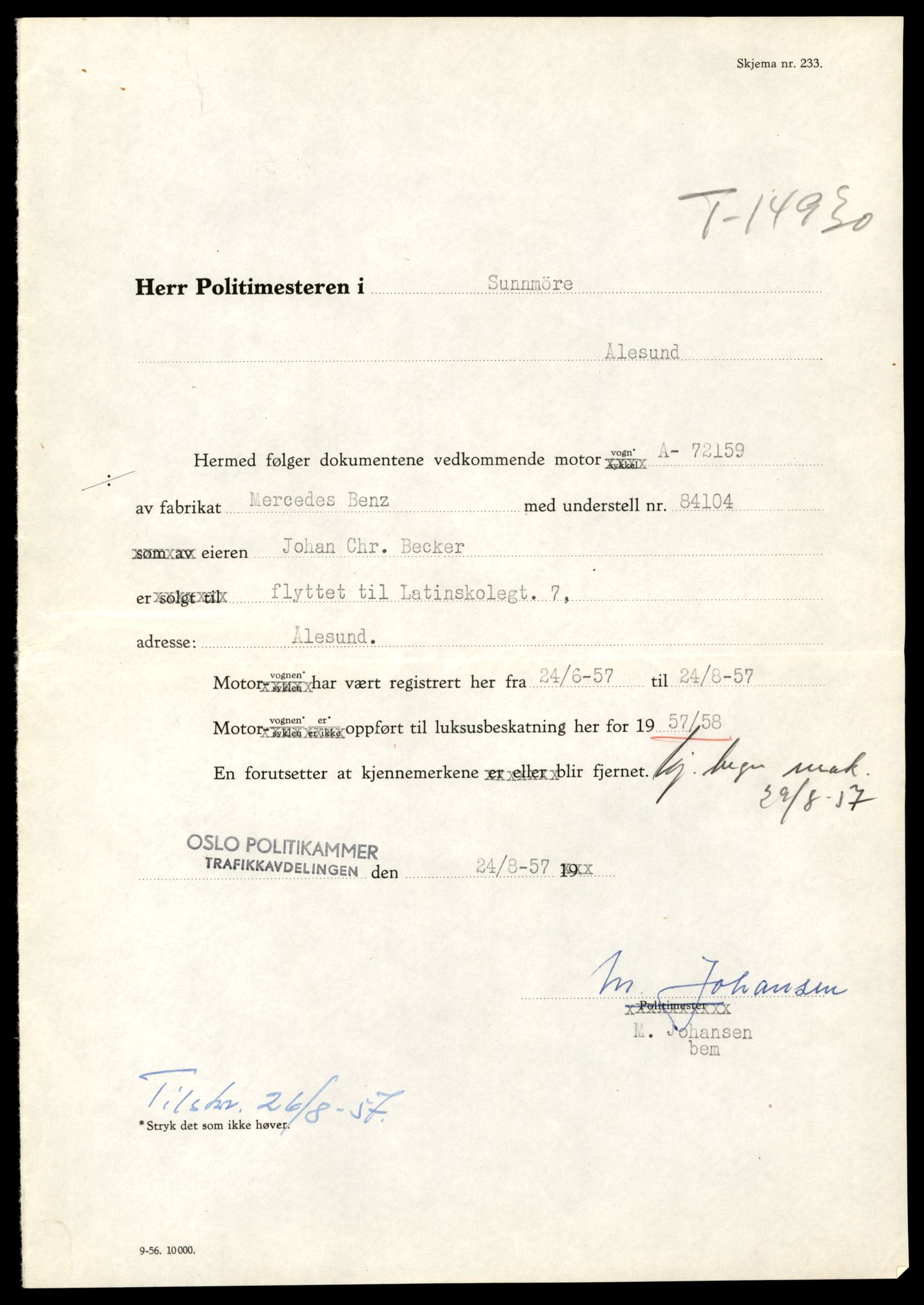 Møre og Romsdal vegkontor - Ålesund trafikkstasjon, AV/SAT-A-4099/F/Fe/L0049: Registreringskort for kjøretøy T 14864 - T 18613, 1927-1998, p. 1529
