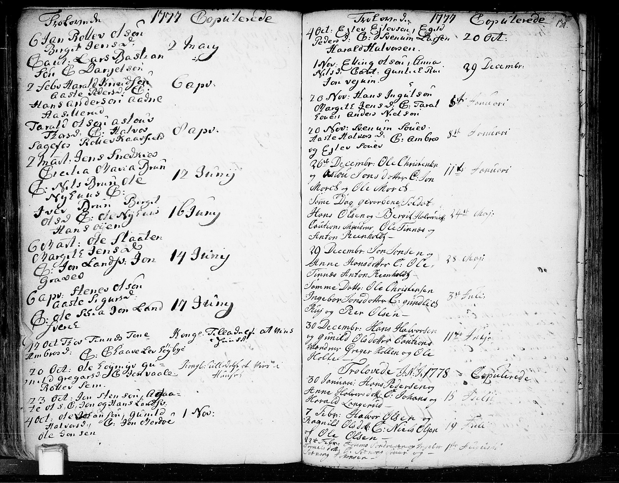 Heddal kirkebøker, AV/SAKO-A-268/F/Fa/L0003: Parish register (official) no. I 3, 1723-1783, p. 131