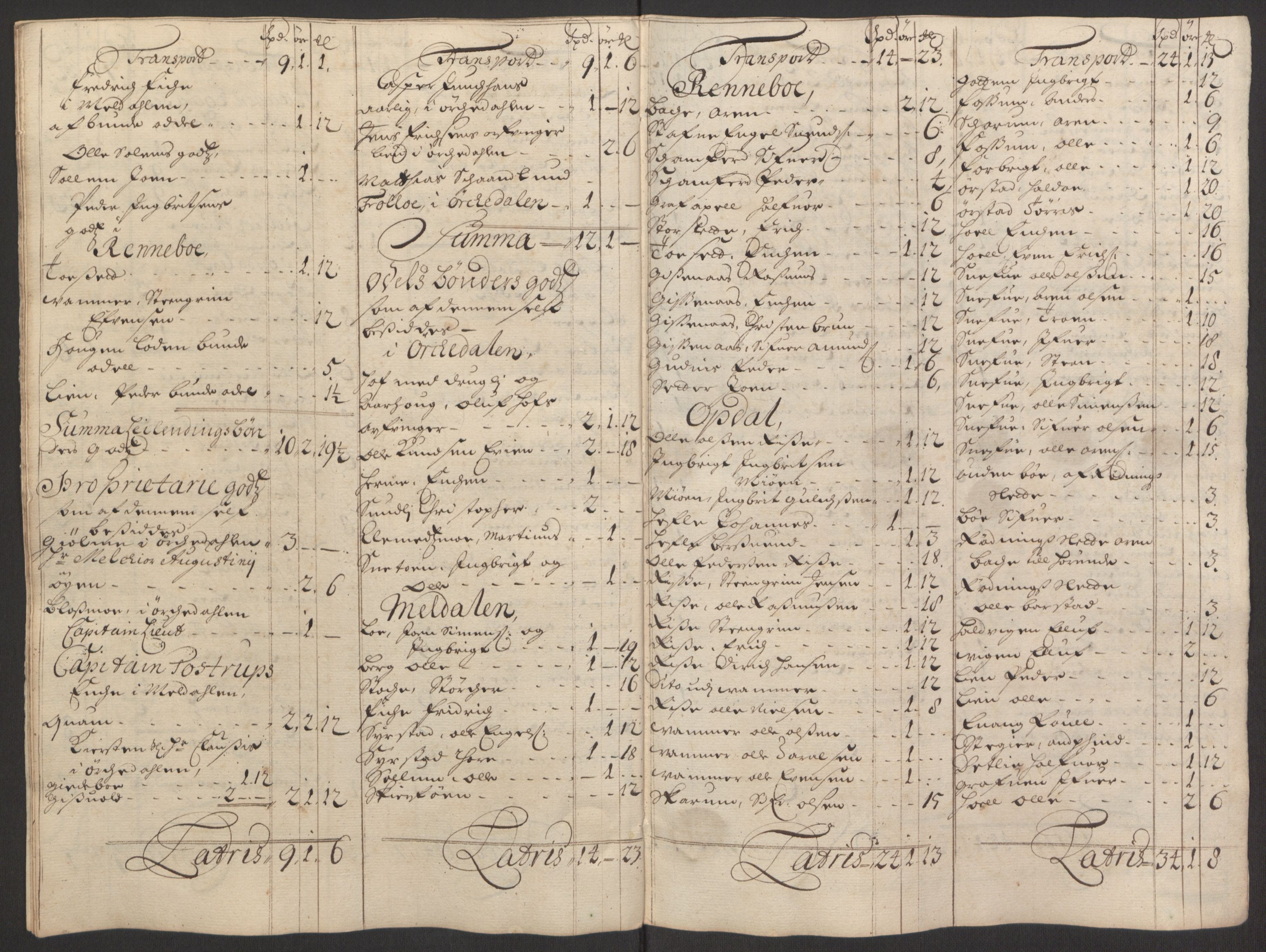 Rentekammeret inntil 1814, Reviderte regnskaper, Fogderegnskap, AV/RA-EA-4092/R60/L3945: Fogderegnskap Orkdal og Gauldal, 1695, p. 138