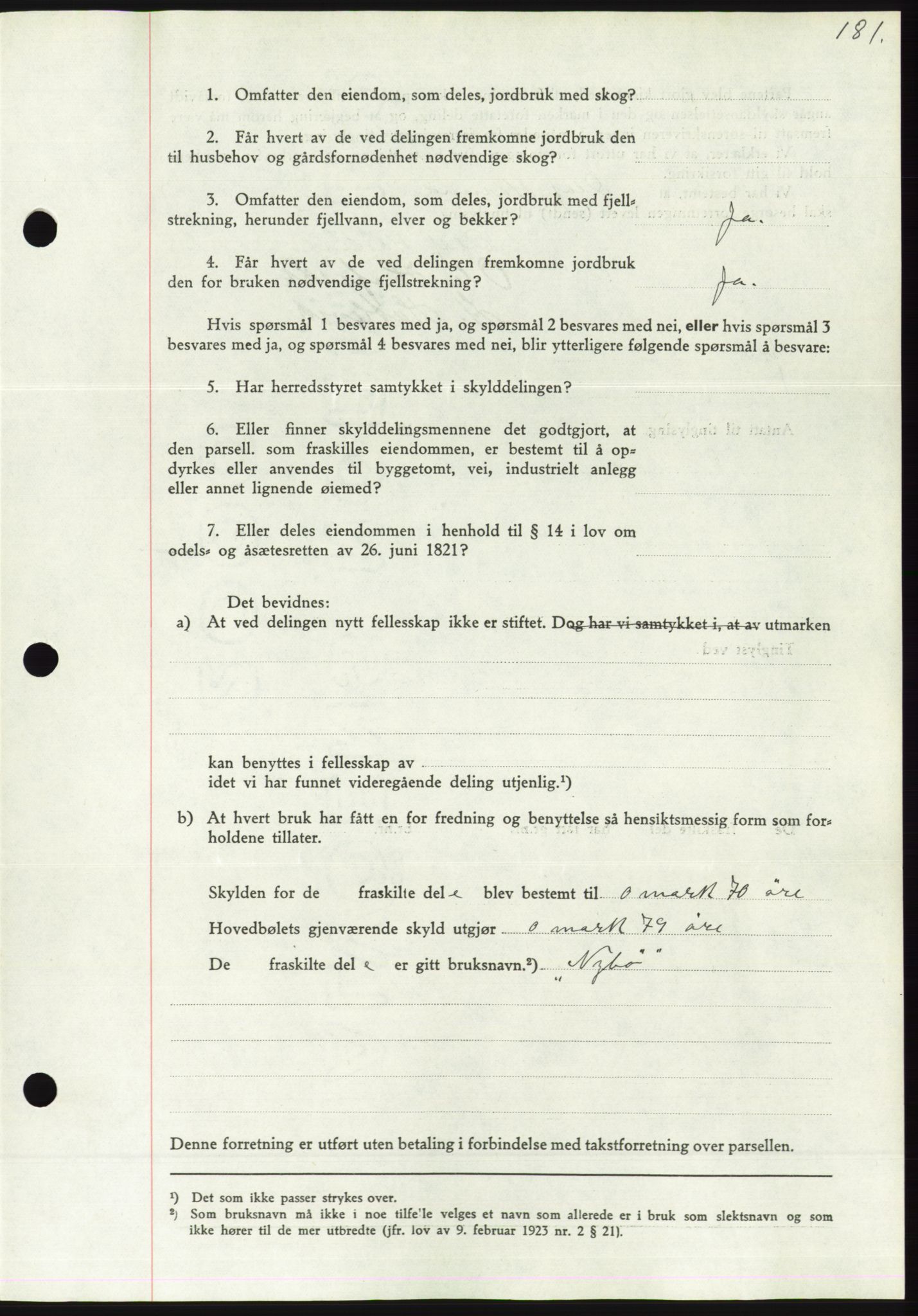 Søre Sunnmøre sorenskriveri, AV/SAT-A-4122/1/2/2C/L0066: Mortgage book no. 60, 1938-1938, Diary no: : 1321/1938