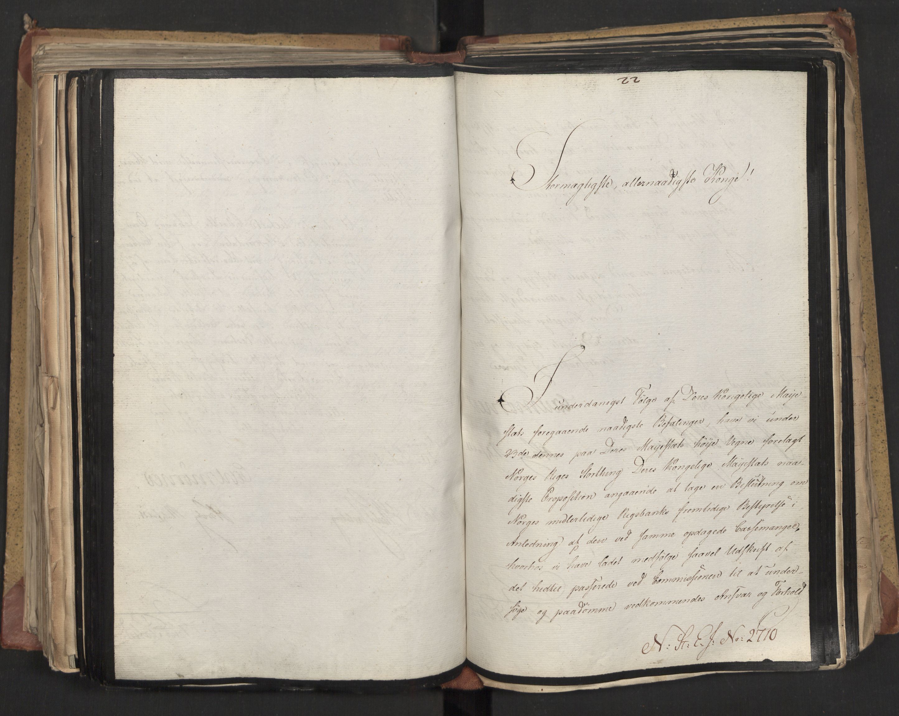 Statsrådsavdelingen i Stockholm, AV/RA-S-1003/D/Da/L0012: Regjeringsinnstillinger nr. 2587-2760, 1818, p. 409
