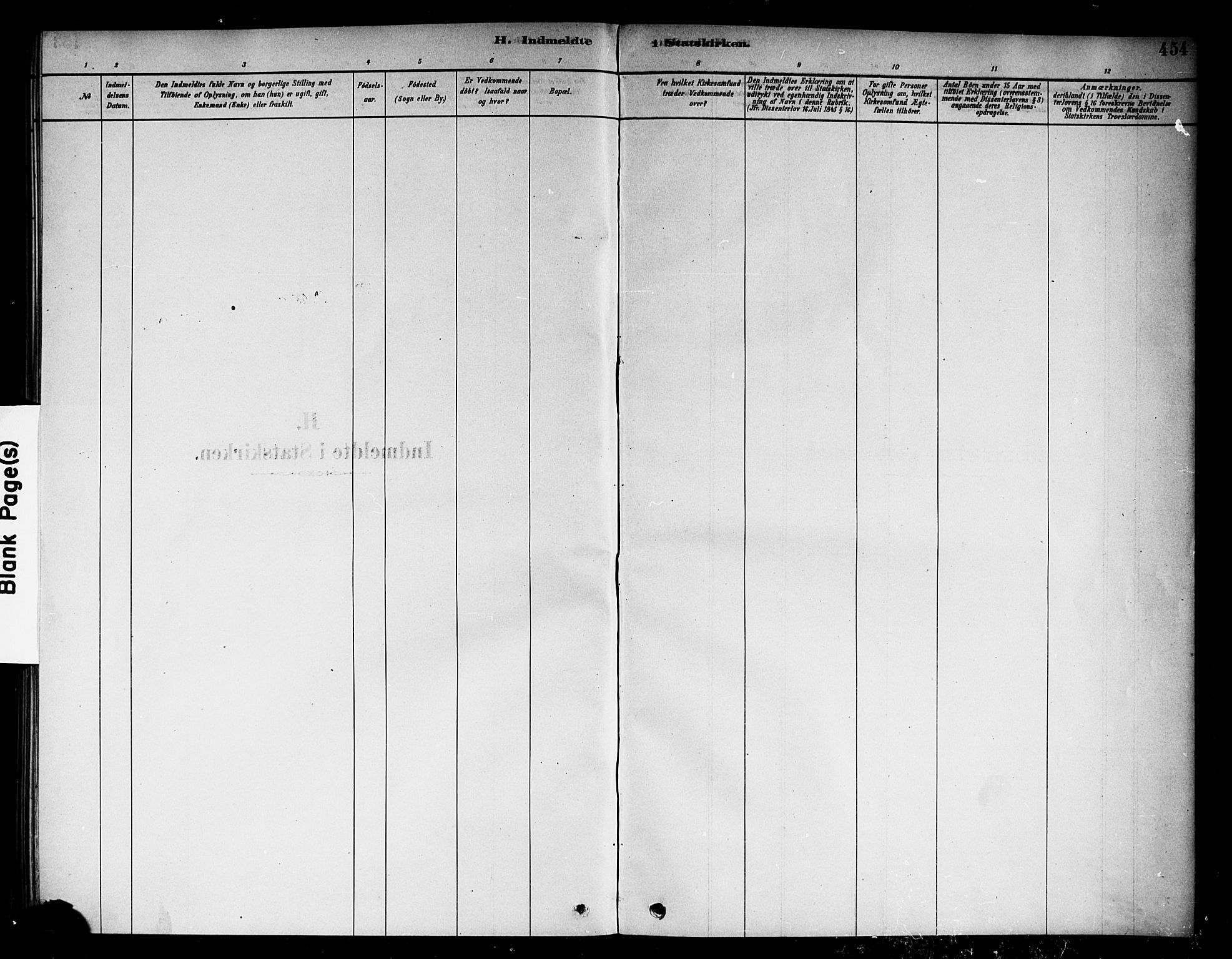 Berg prestekontor Kirkebøker, AV/SAO-A-10902/F/Fb/L0001: Parish register (official) no. II 1, 1878-1887, p. 454