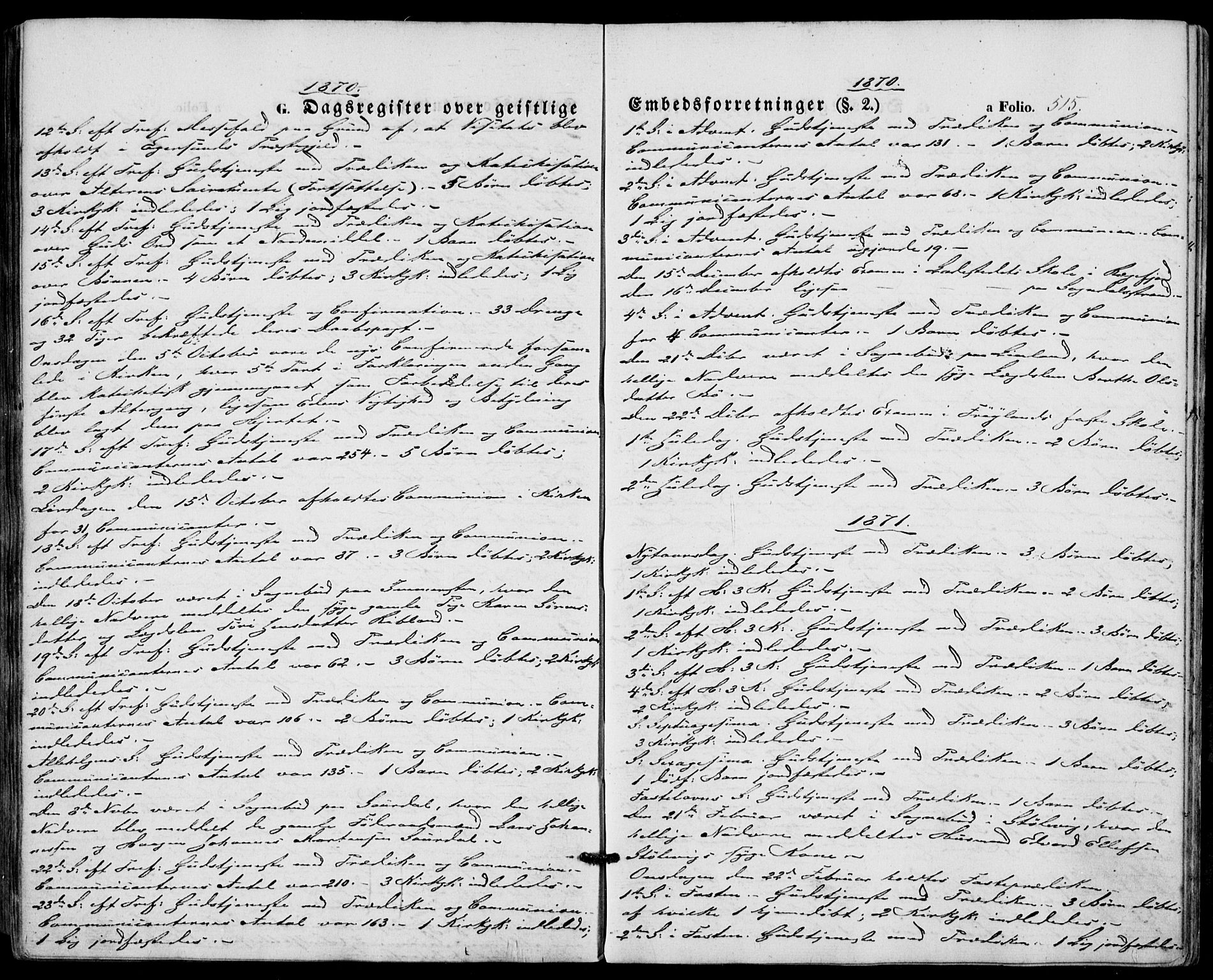 Sokndal sokneprestkontor, SAST/A-101808: Parish register (official) no. A 9, 1857-1874, p. 515