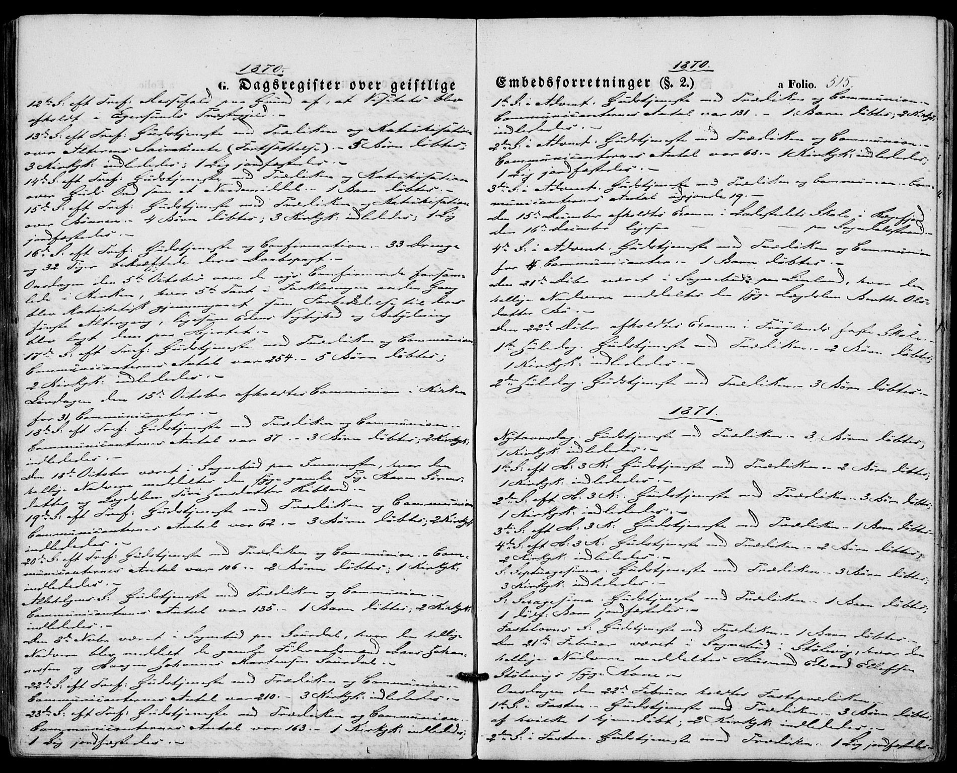 Sokndal sokneprestkontor, AV/SAST-A-101808: Parish register (official) no. A 9, 1857-1874, p. 515