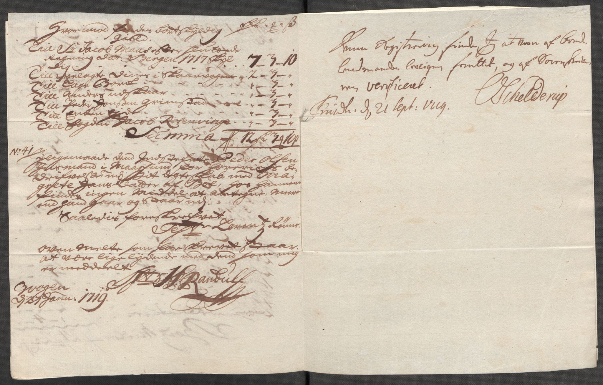 Rentekammeret inntil 1814, Reviderte regnskaper, Fogderegnskap, AV/RA-EA-4092/R67/L4684: Fogderegnskap Vesterålen, Andenes og Lofoten, 1718, p. 292