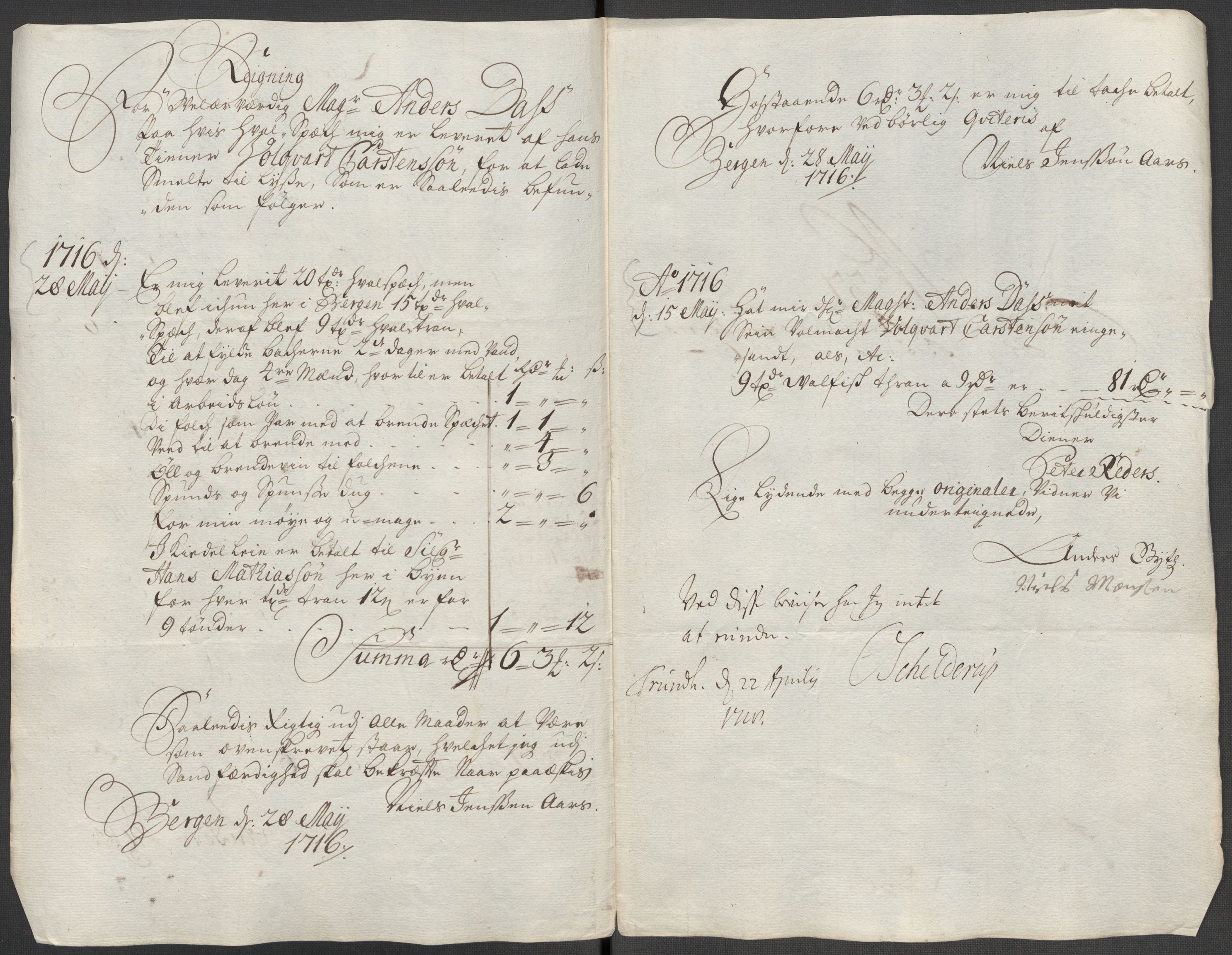 Rentekammeret inntil 1814, Reviderte regnskaper, Fogderegnskap, AV/RA-EA-4092/R65/L4514: Fogderegnskap Helgeland, 1716, p. 266