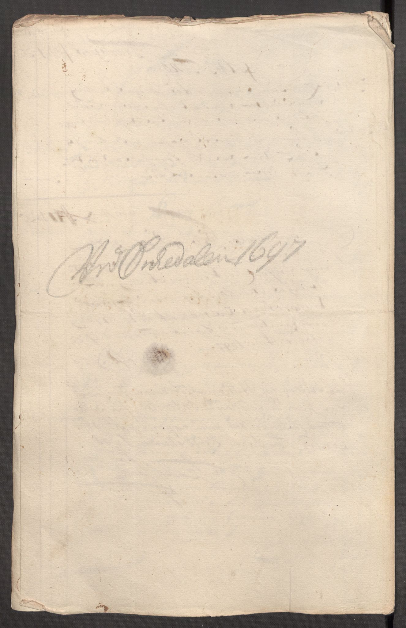 Rentekammeret inntil 1814, Reviderte regnskaper, Fogderegnskap, RA/EA-4092/R60/L3947: Fogderegnskap Orkdal og Gauldal, 1697, p. 197