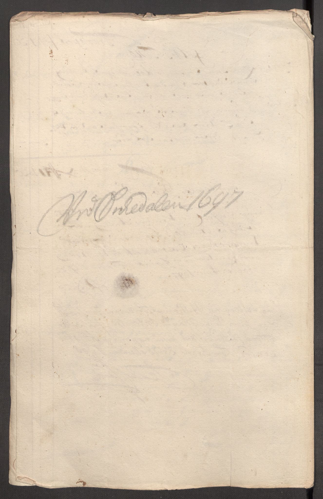 Rentekammeret inntil 1814, Reviderte regnskaper, Fogderegnskap, AV/RA-EA-4092/R60/L3947: Fogderegnskap Orkdal og Gauldal, 1697, p. 197