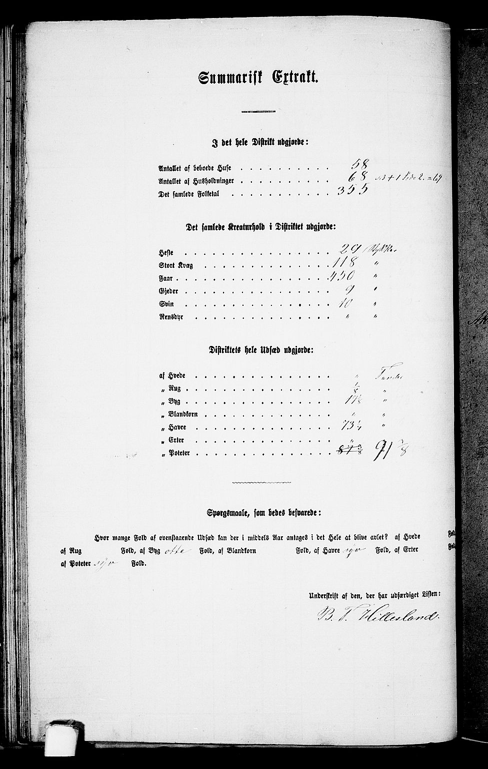 RA, 1865 census for Skudenes, 1865, p. 57