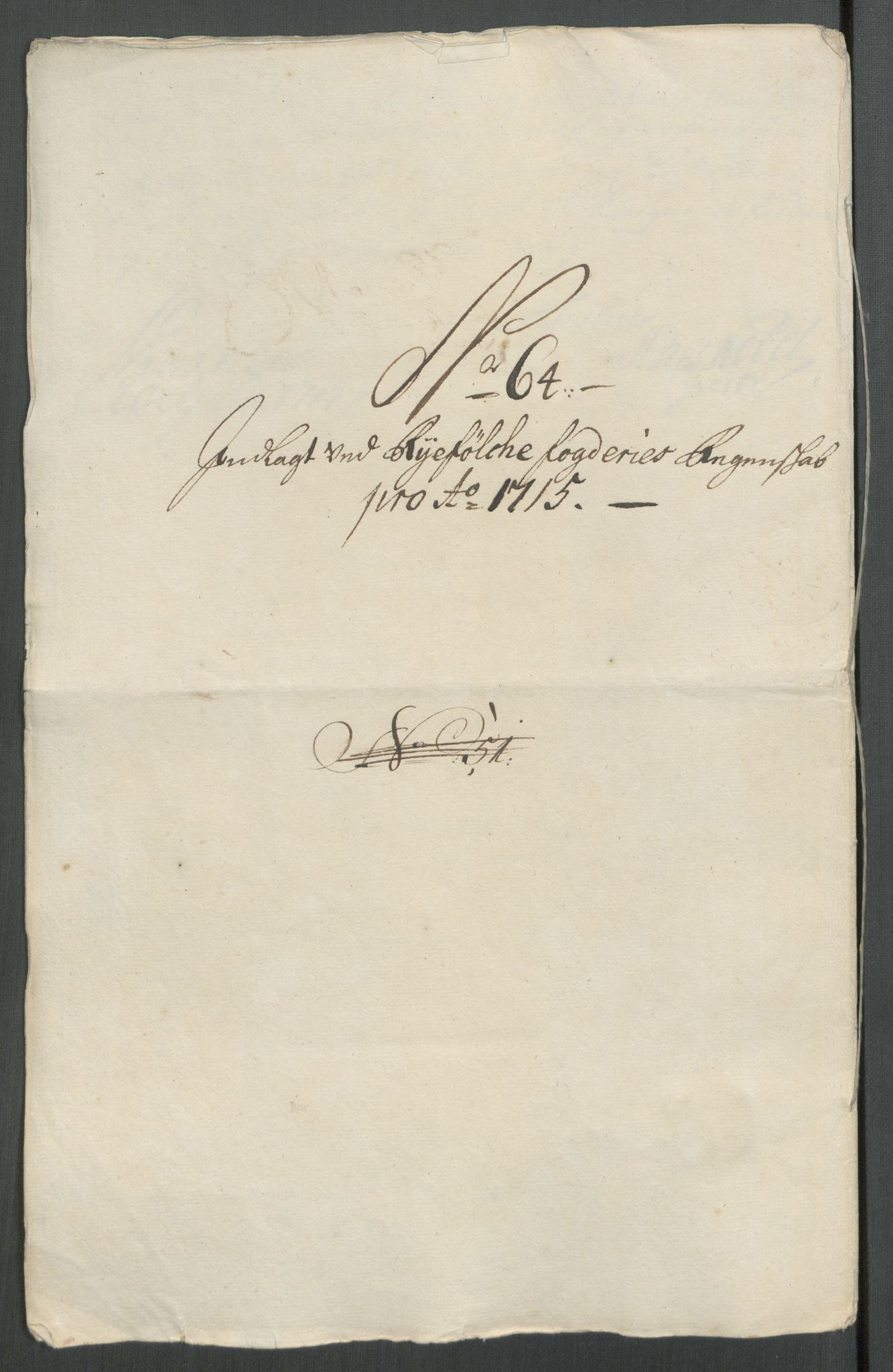 Rentekammeret inntil 1814, Reviderte regnskaper, Fogderegnskap, AV/RA-EA-4092/R47/L2868: Fogderegnskap Ryfylke, 1715, p. 362