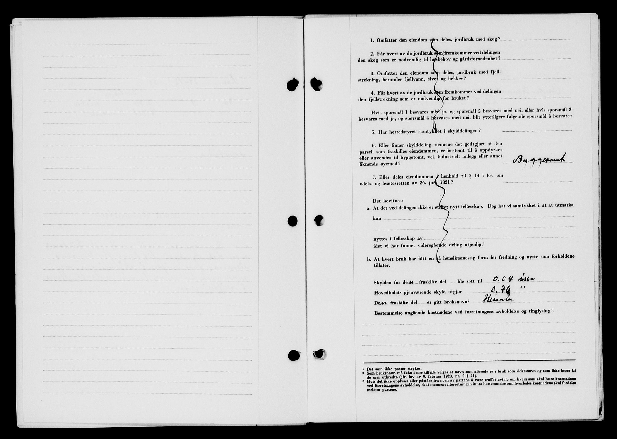 Lyngdal sorenskriveri, AV/SAK-1221-0004/G/Gb/L0667: Mortgage book no. A XIII, 1951-1952, Diary no: : 4/1952