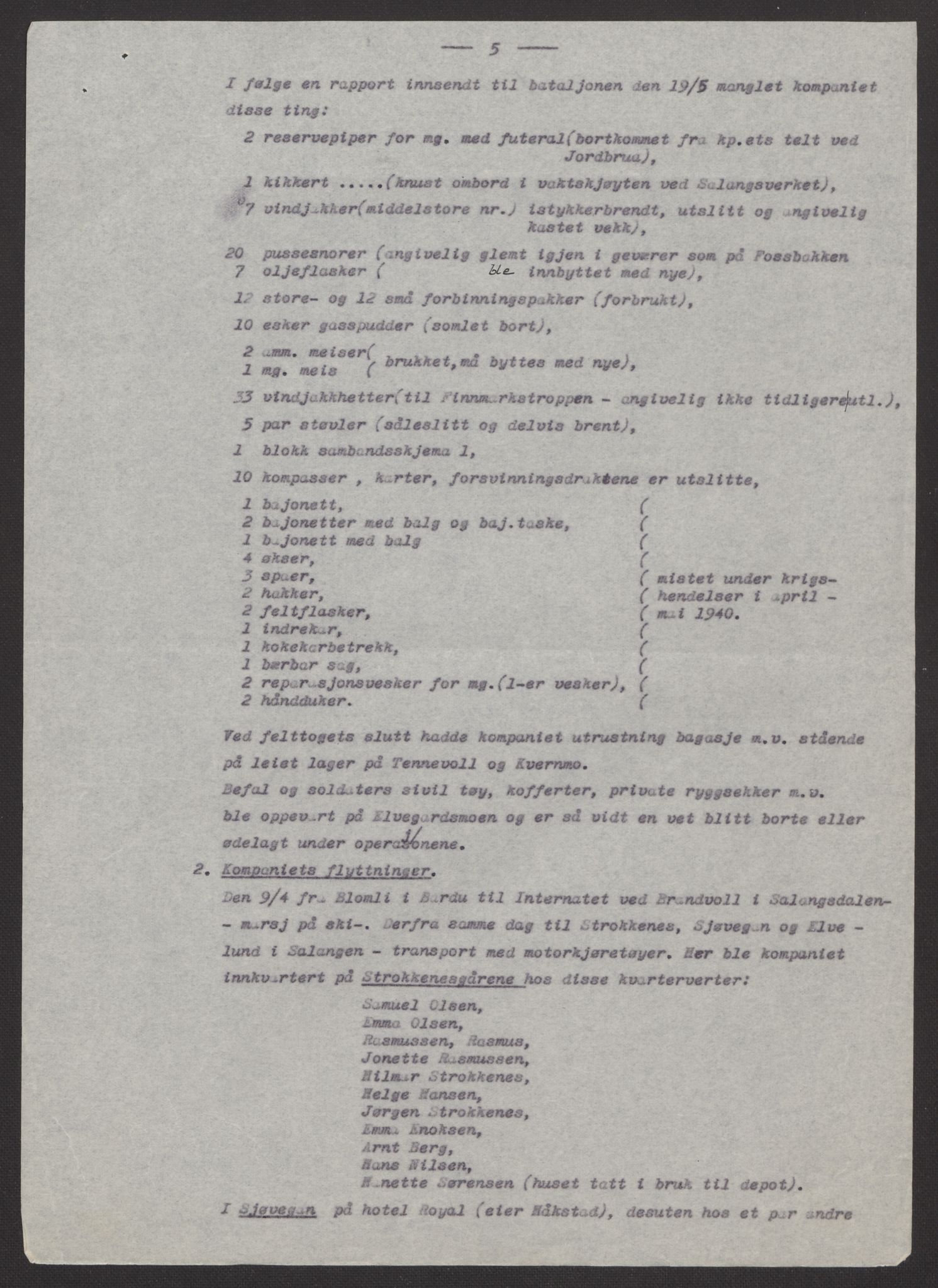 Forsvaret, Forsvarets krigshistoriske avdeling, AV/RA-RAFA-2017/Y/Yb/L0147: II-C-11-622  -  6. Divisjon, 1940, p. 179