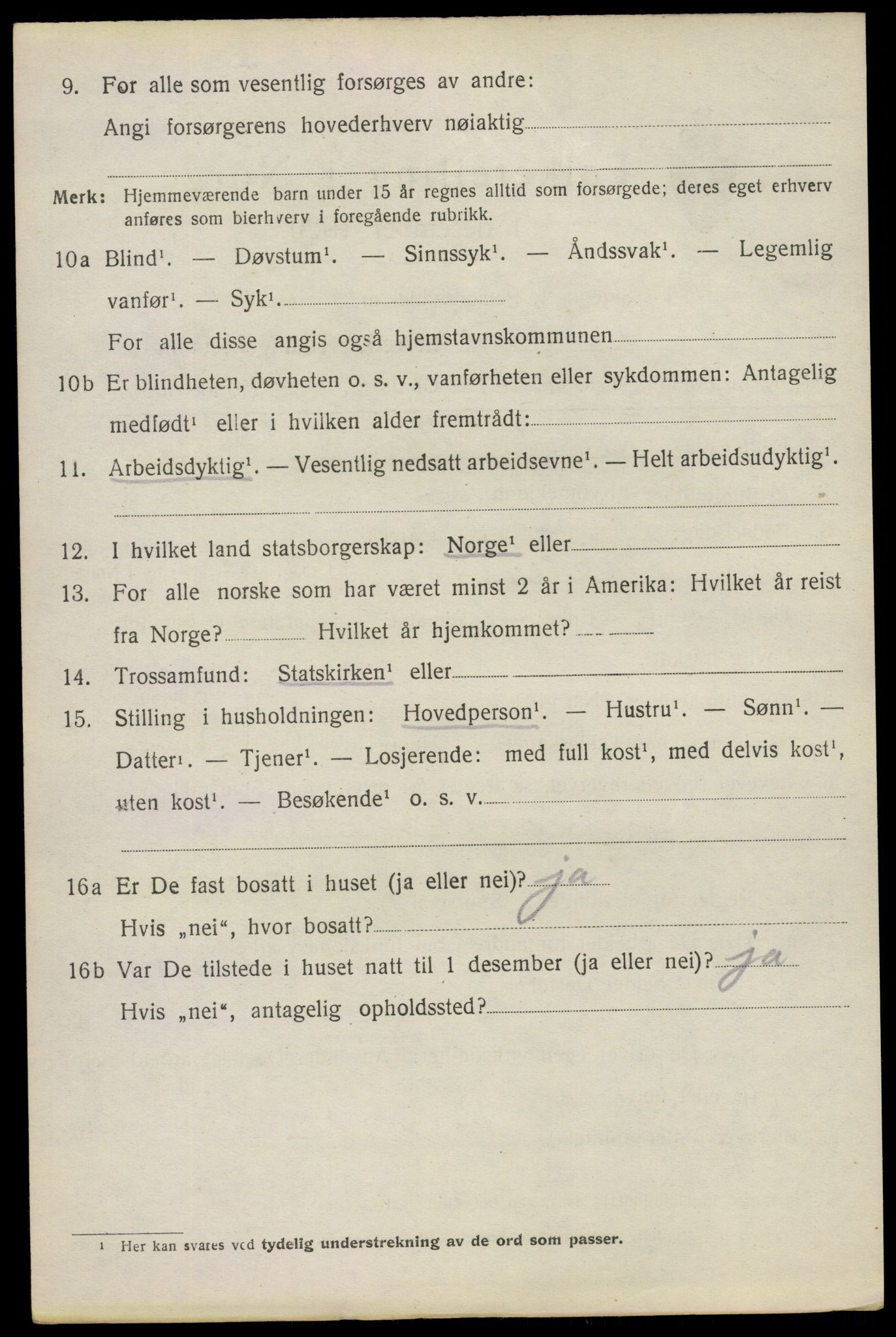 SAO, 1920 census for Skiptvet, 1920, p. 5208