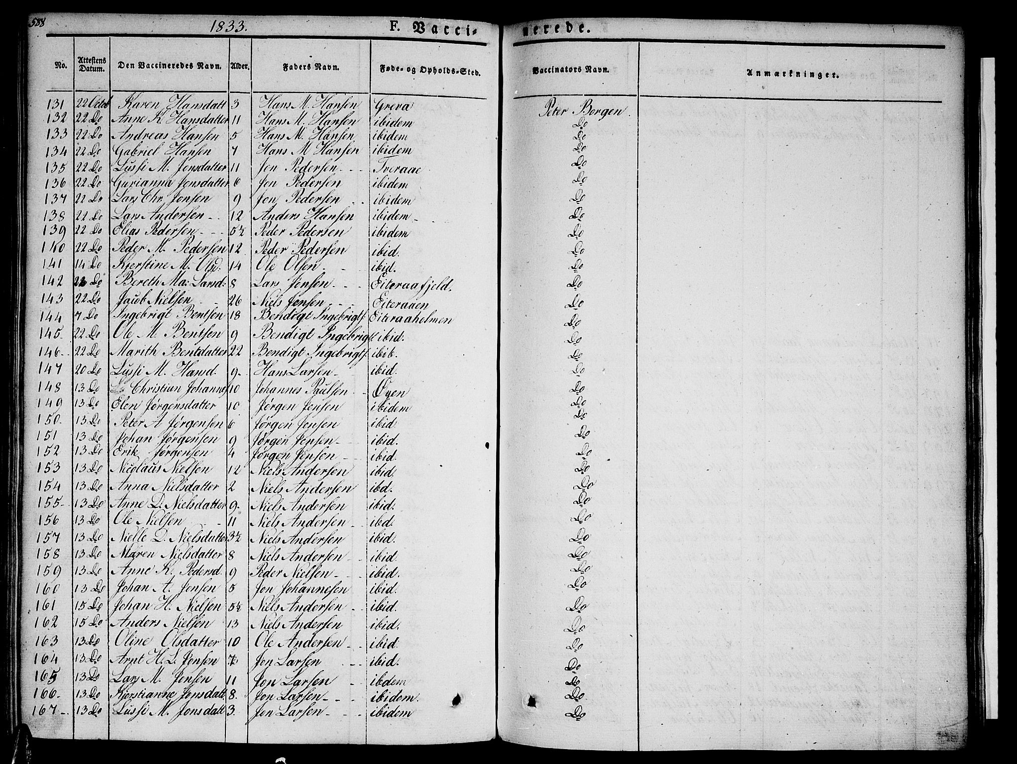 Ministerialprotokoller, klokkerbøker og fødselsregistre - Nordland, AV/SAT-A-1459/820/L0290: Parish register (official) no. 820A11, 1826-1845, p. 588