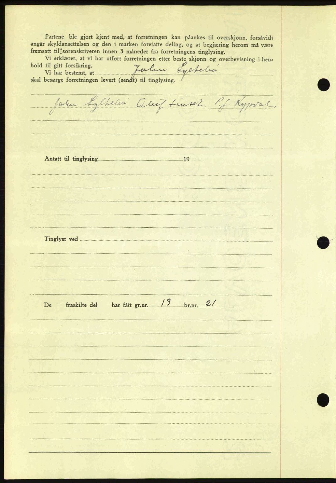 Romsdal sorenskriveri, AV/SAT-A-4149/1/2/2C: Mortgage book no. A15, 1943-1944, Diary no: : 1885/1943